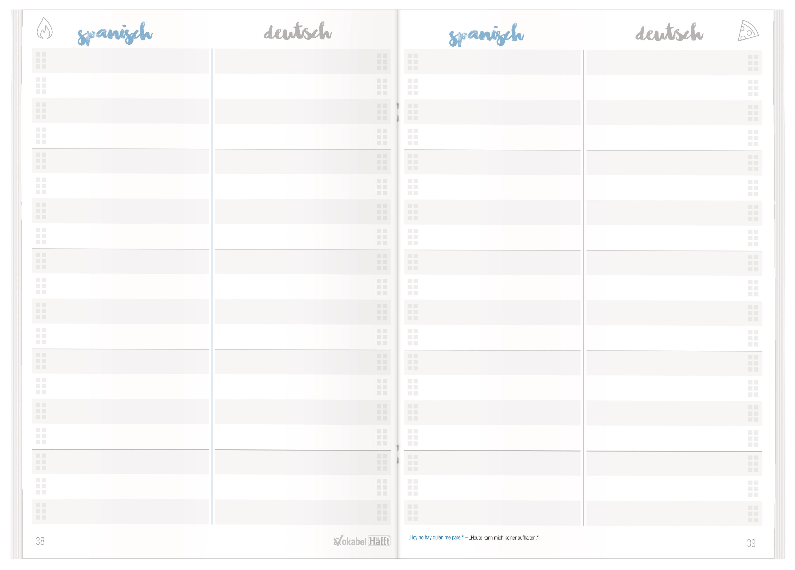 Artikelbild 2 des Artikels “Vokabel-Häfft A5 Spanisch “