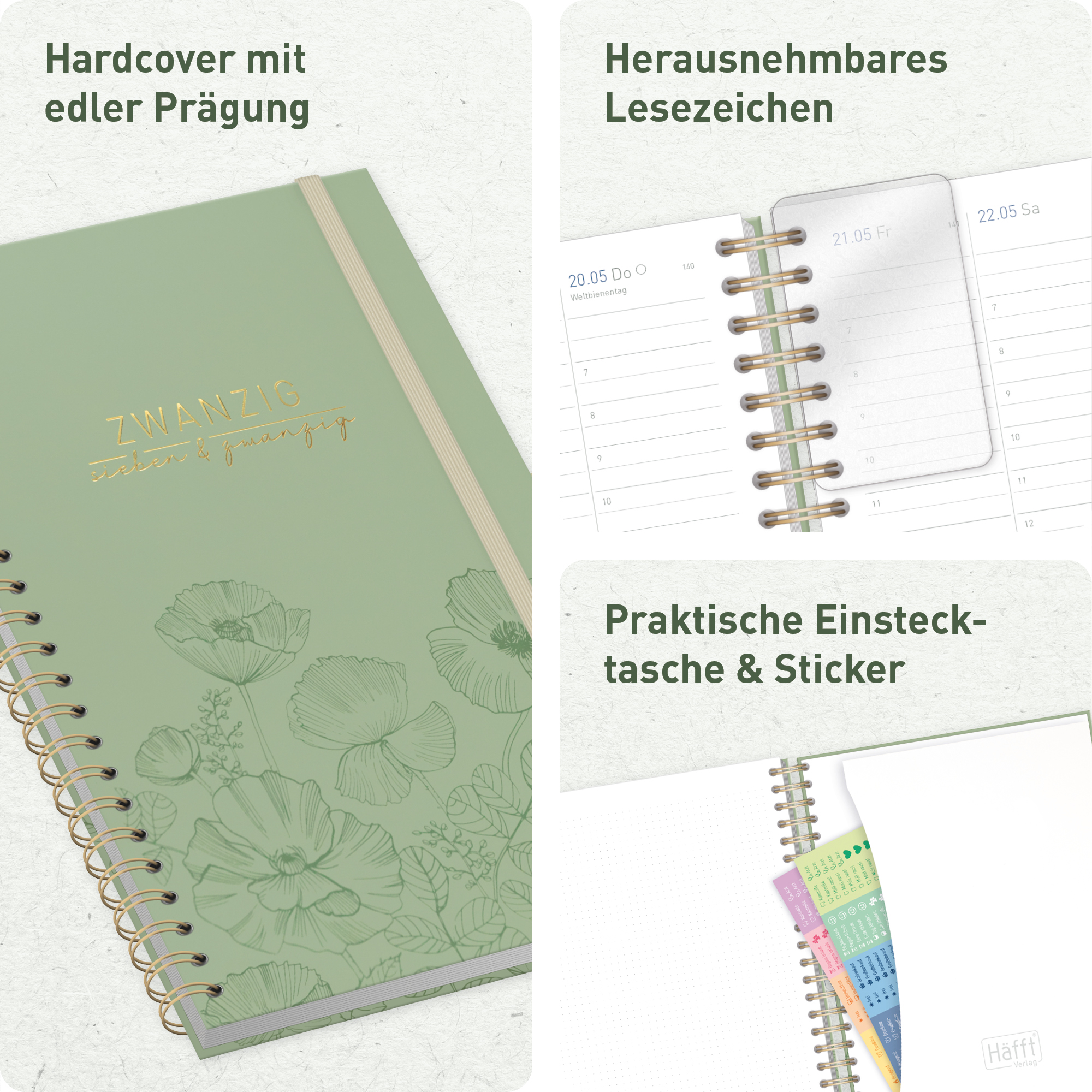 Artikelbild 2 des Artikels “Business-Timer A4 2027 [Green Poppy] “