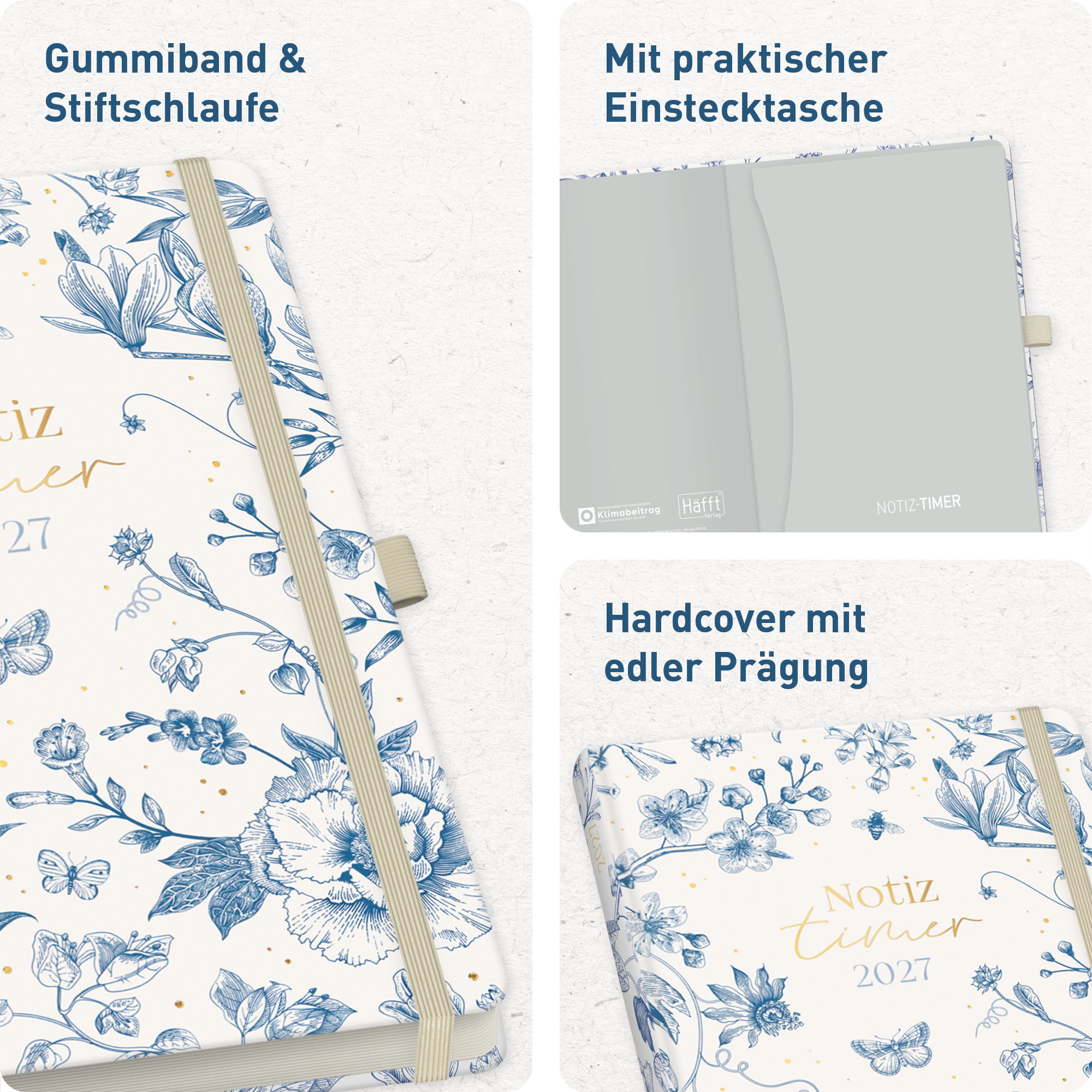 Artikelbild 2 des Artikels “Wochen-Notiz-Kalender 2026/2027 A5 [Fine Style] “