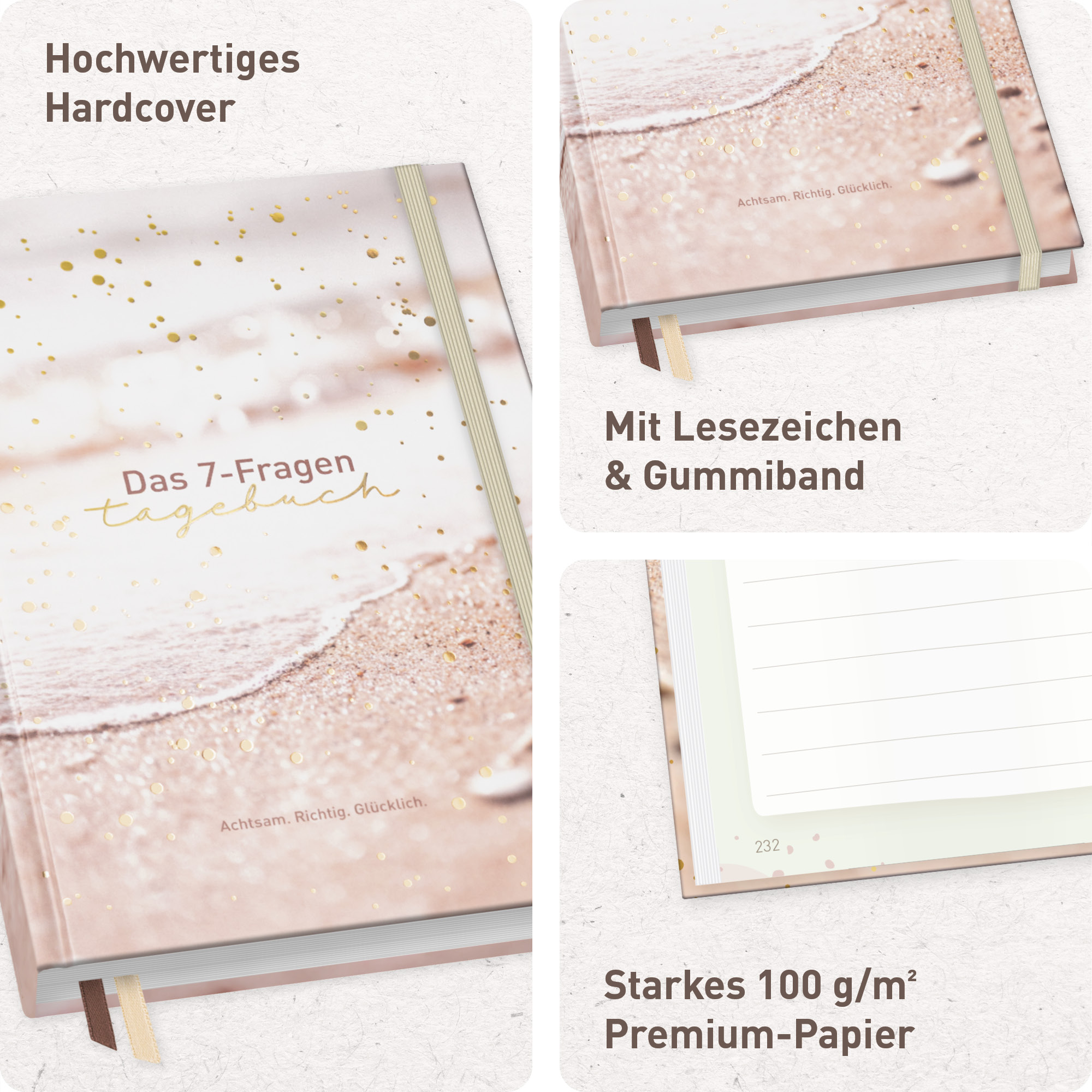 Artikelbild 2 des Artikels “paper&you Das 7-Fragen-Tagebuch A5 für 6 Monate [Neue Wege] “