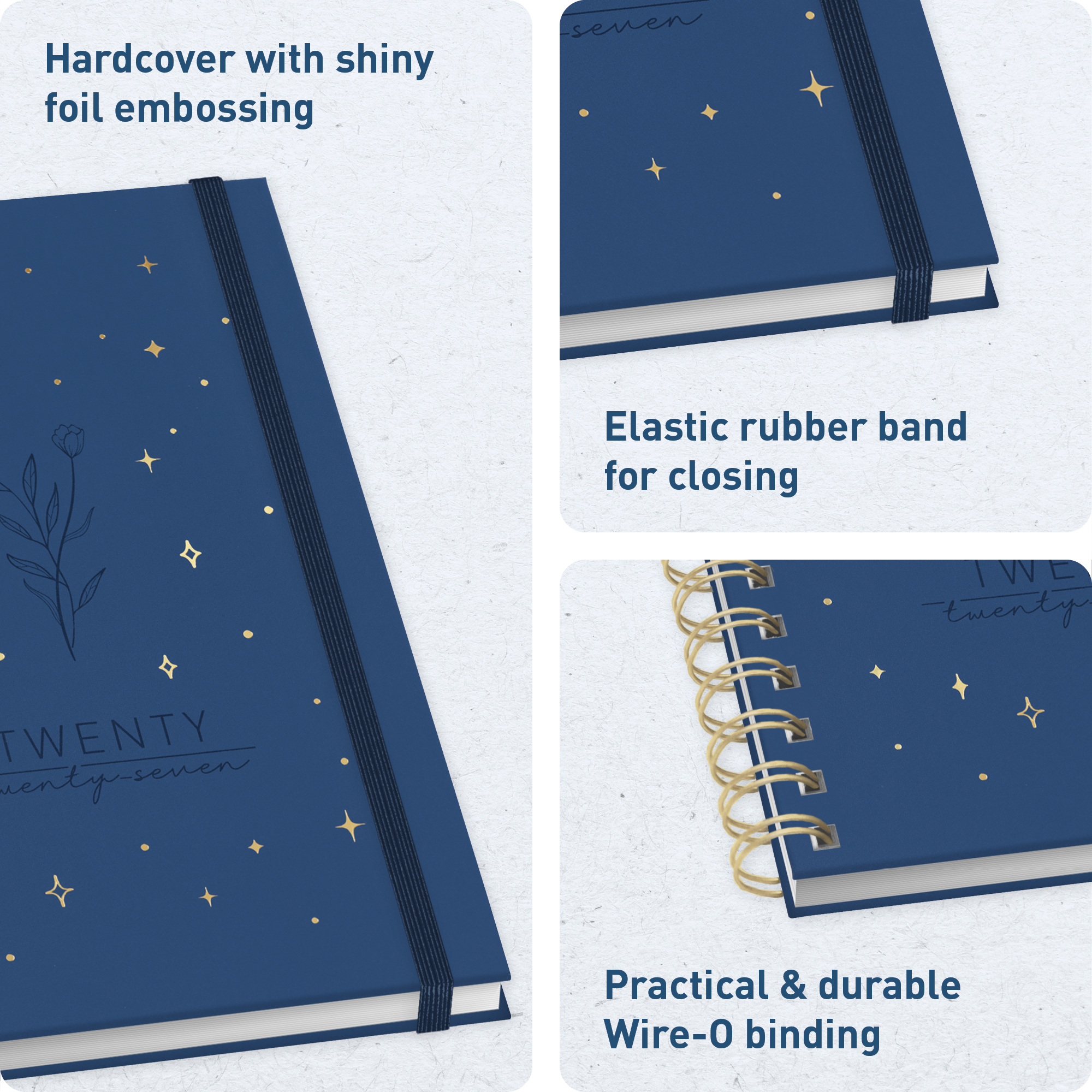 Artikelbild 2 des Artikels “Lieblings-Timer A5 2026/2027 A5 auf Englisch (+ IT/FR/ES) [Night Flower] “