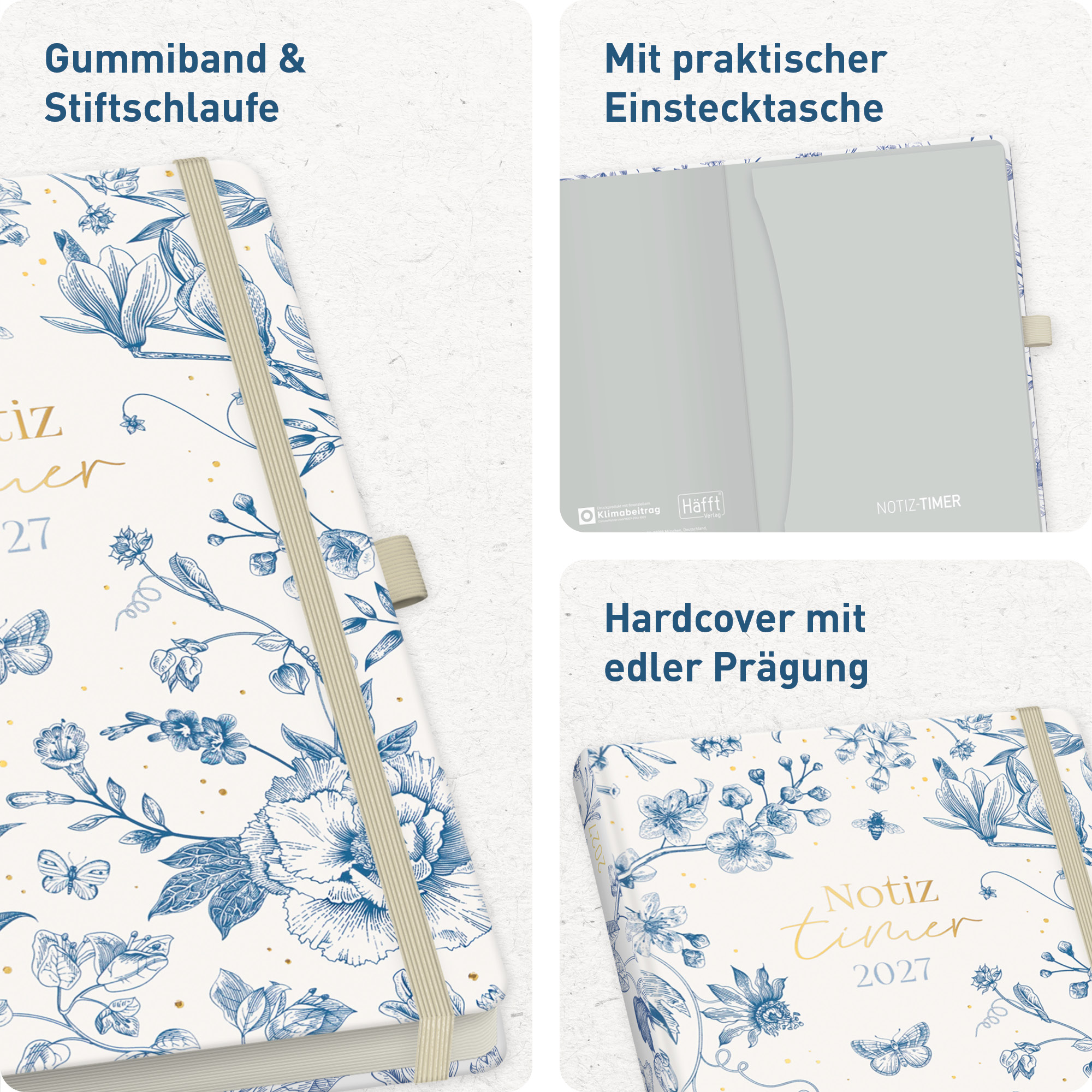 Artikelbild 2 des Artikels “Wochen-Notiz-Kalender A5 2027 [Fine Style] “