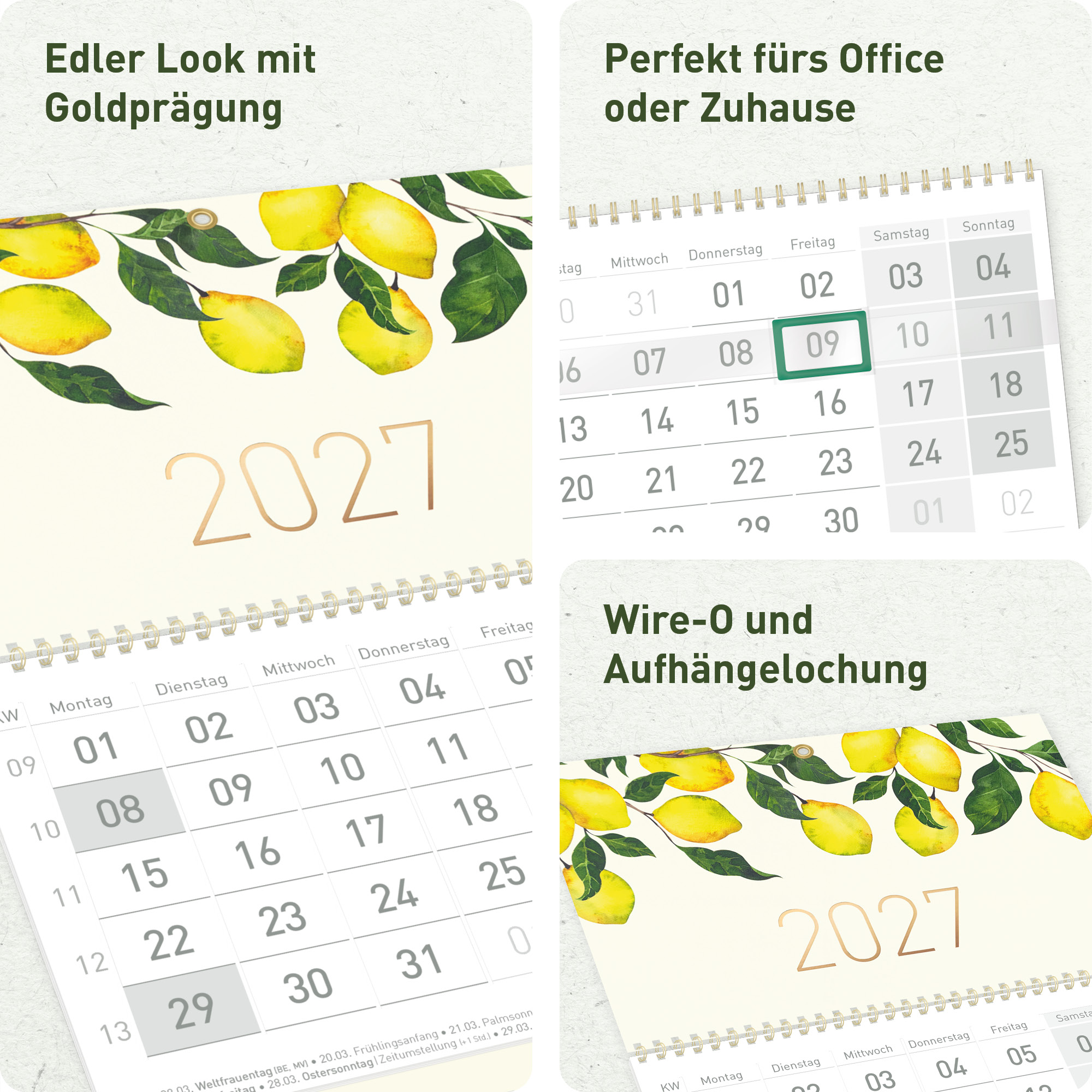 Artikelbild 2 des Artikels “3-Monatskalender 2027 [Lemon Times] “