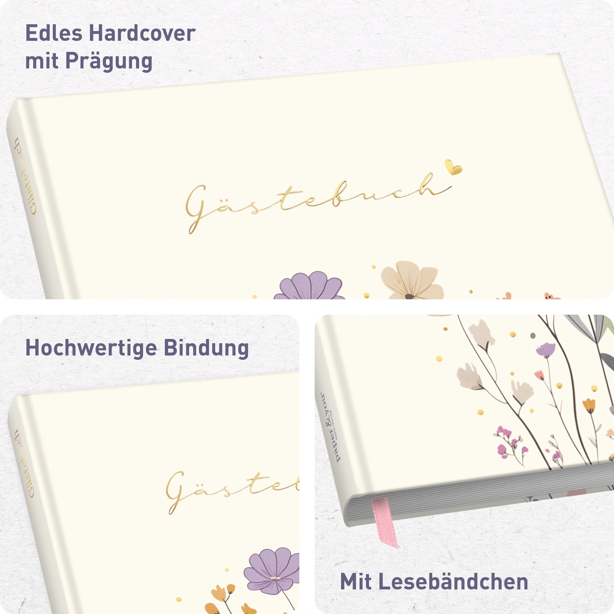 Artikelbild 2 des Artikels “p&y Gästebuch [Flower Joy] “