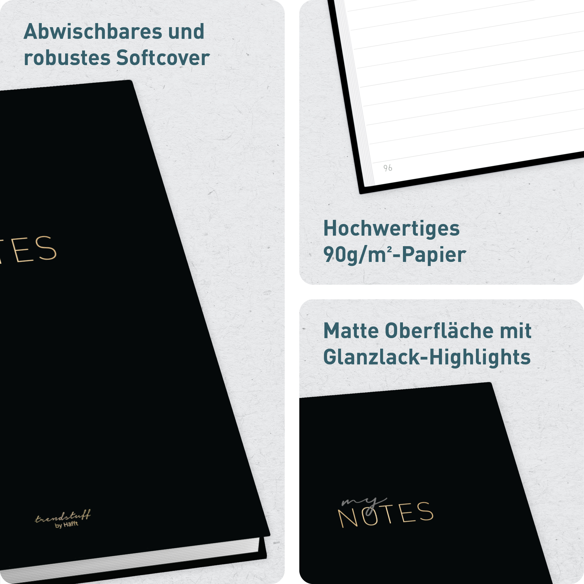 Artikelbild 2 des Artikels “Trendstuff Notizbuch A5 liniert 