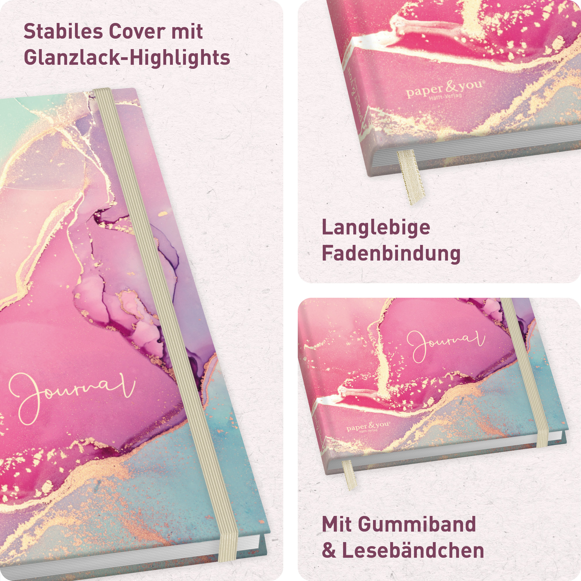 Artikelbild 2 des Artikels “paper&you Journal dotted A5 