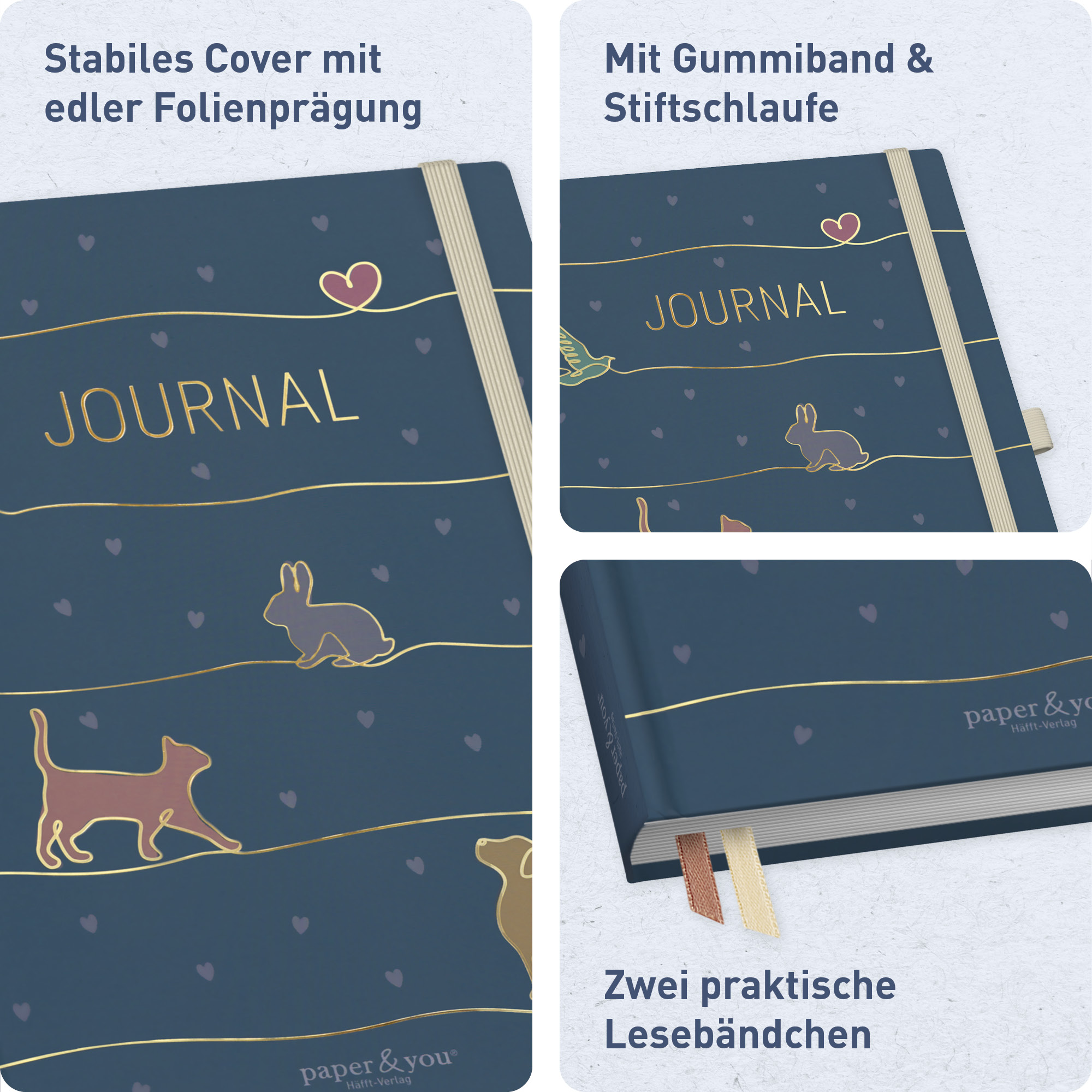 Artikelbild 2 des Artikels “p&y Journal Premium dotted A5 [Pet Life] “