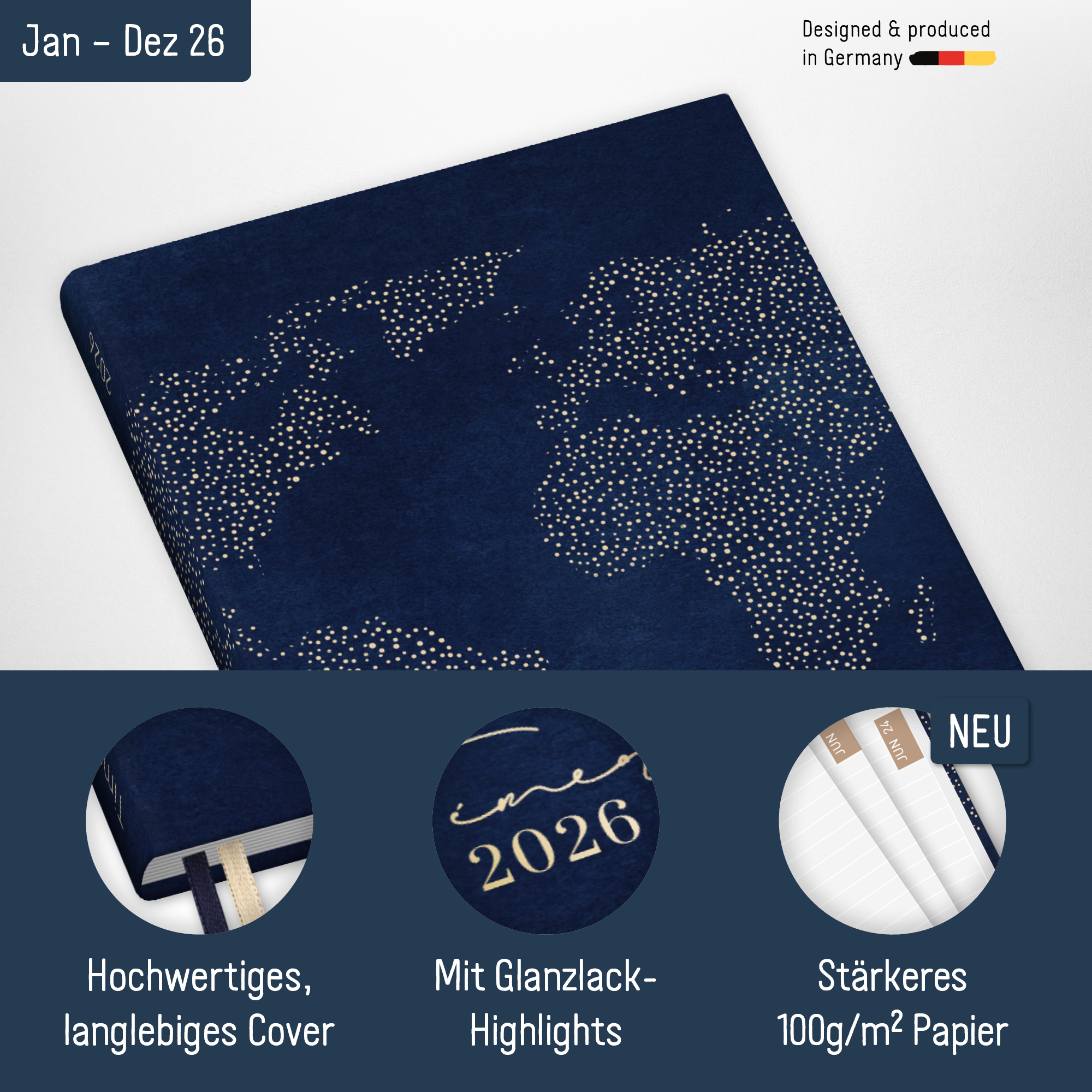 Artikelbild 2 des Artikels “Chäff-Timer Classic A5 2026 [World Wide] “