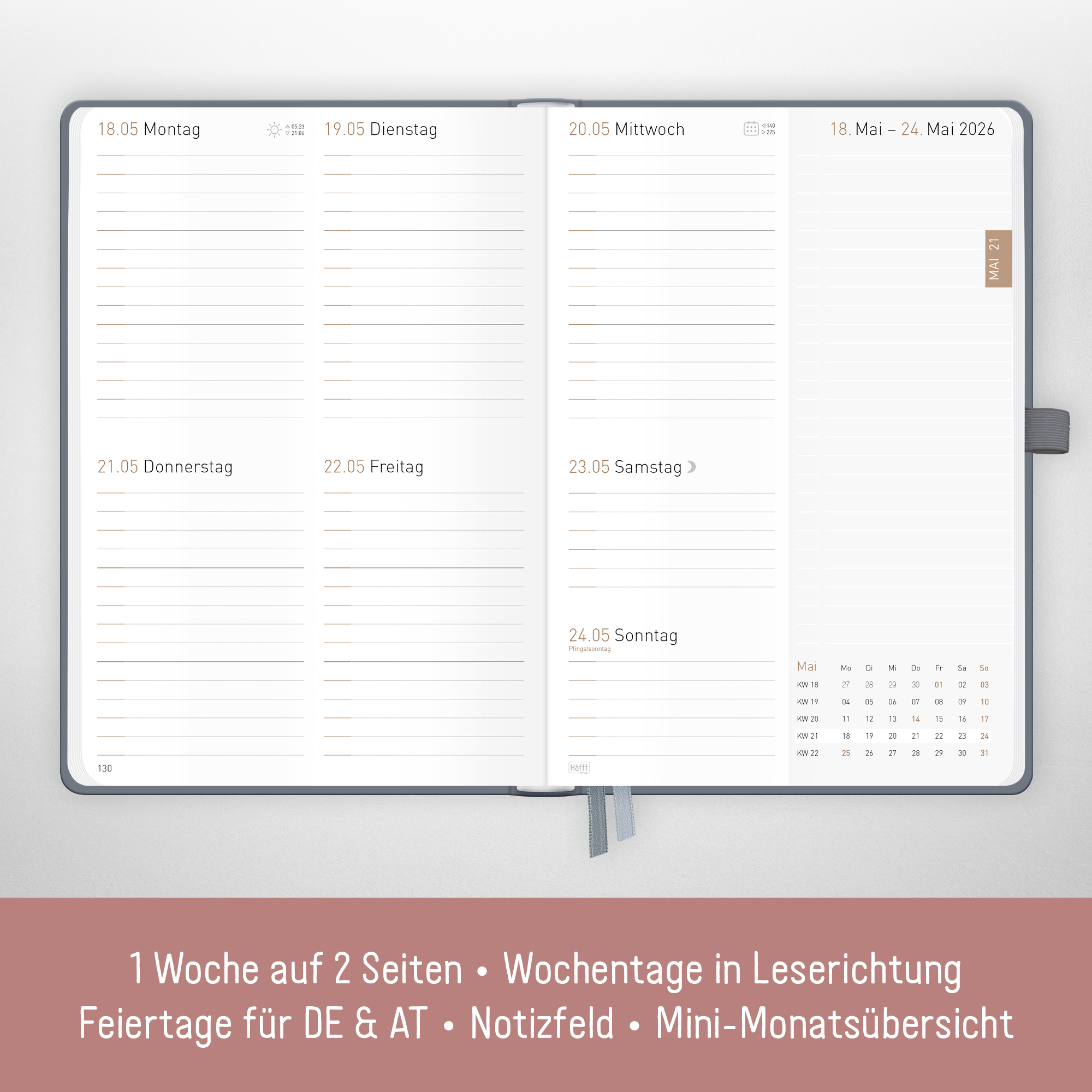 Artikelbild 3 des Artikels “Chäff-Timer Premium A5 2026 [Poppy] “