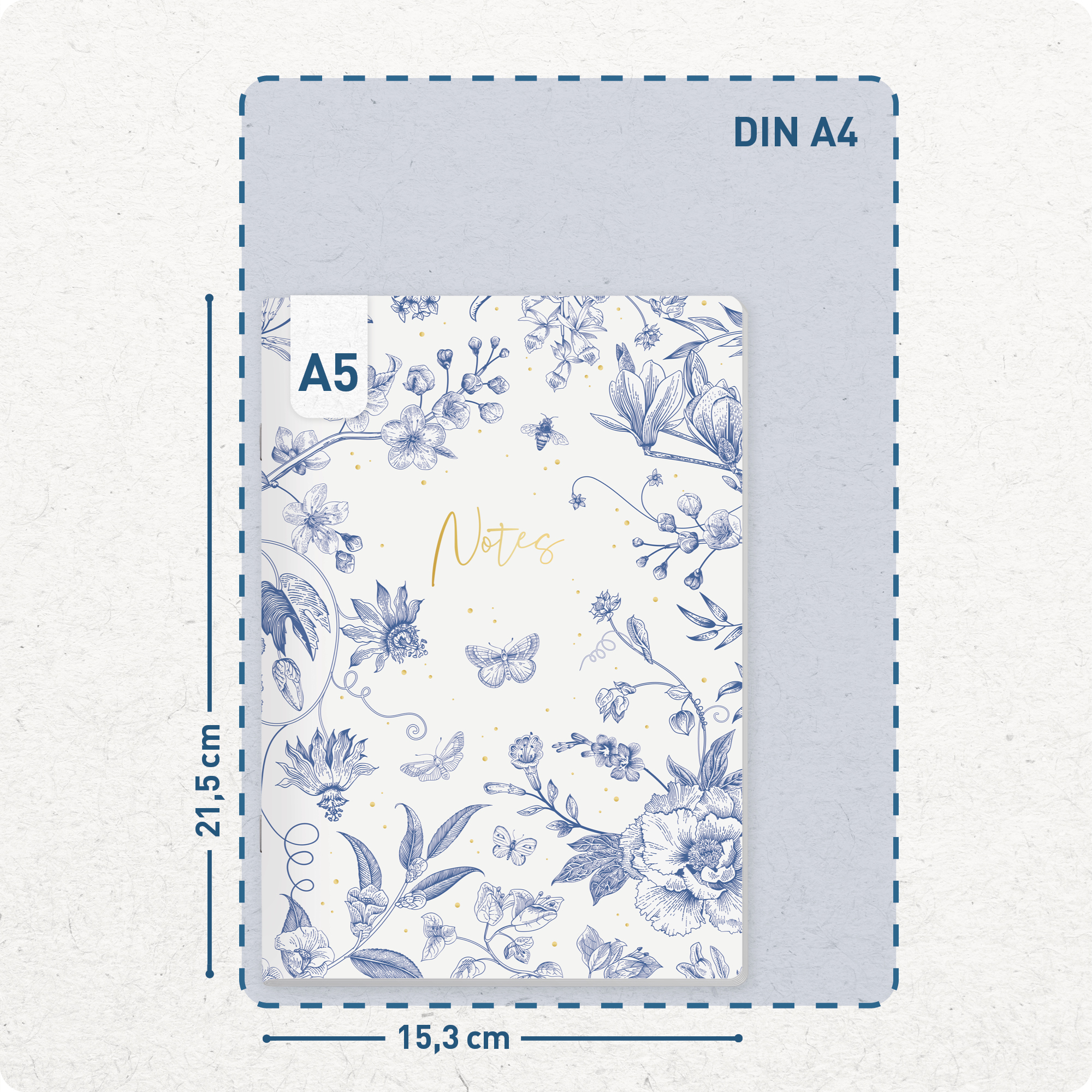 Artikelbild 3 des Artikels “paper&you Notizheft Classic liniert A5 [Fine Style] “