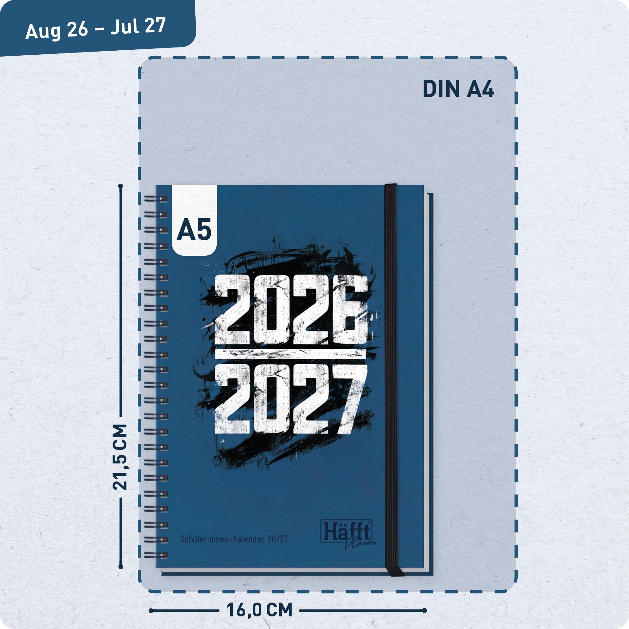 Artikelbild 3 des Artikels “Häfft Planer Premium A5 2026/2027 [six seven] “