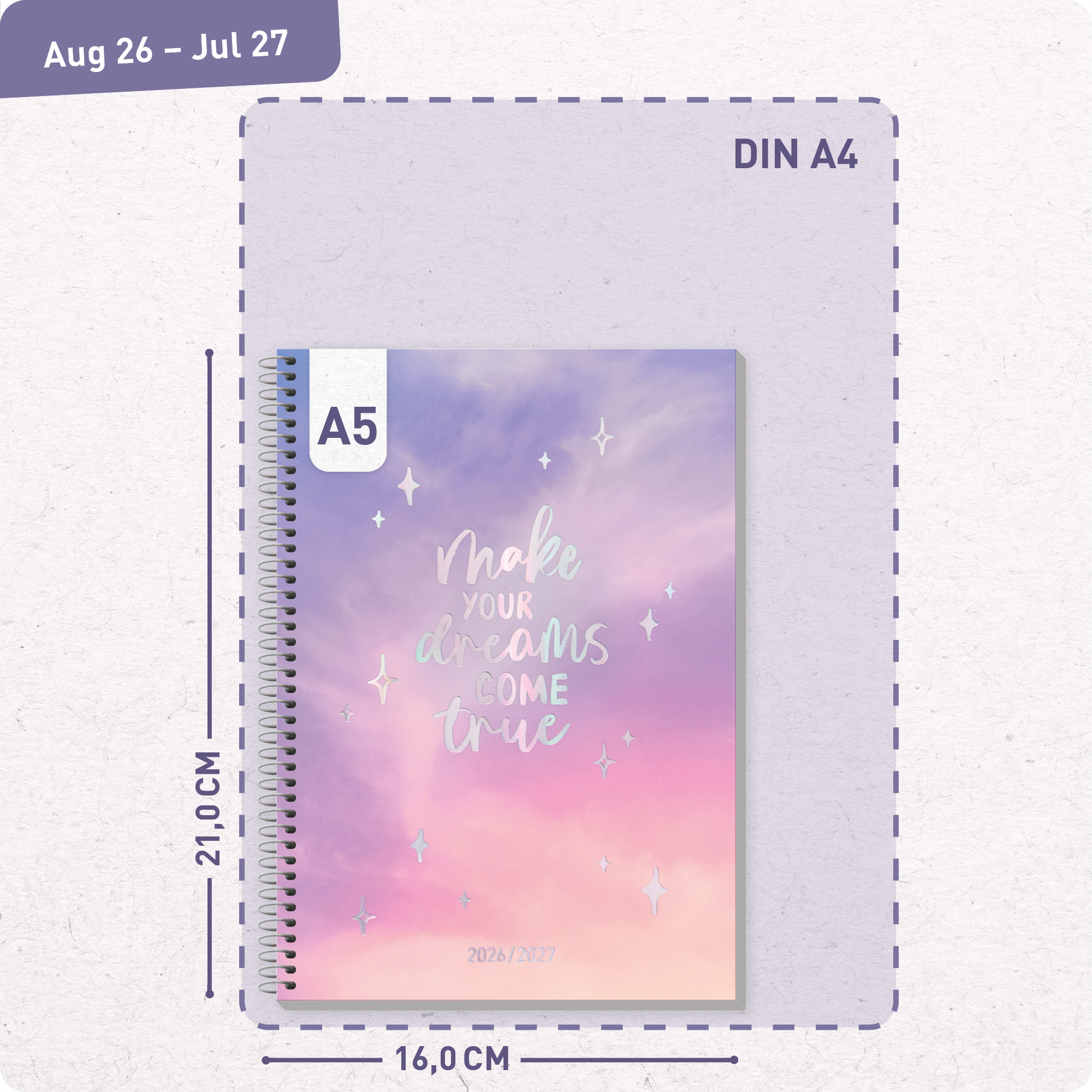 Artikelbild 3 des Artikels “College-Timer A5 2026/2027 [Dreamlights] “