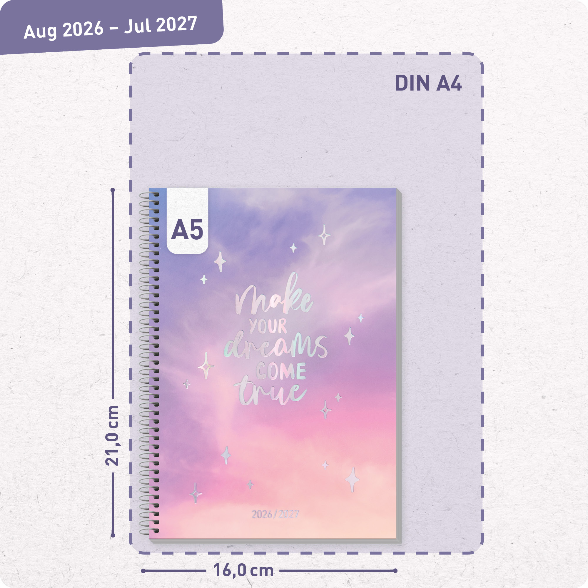 Artikelbild 3 des Artikels “College-Timer A5 2026/2027 [Dreamlights] “