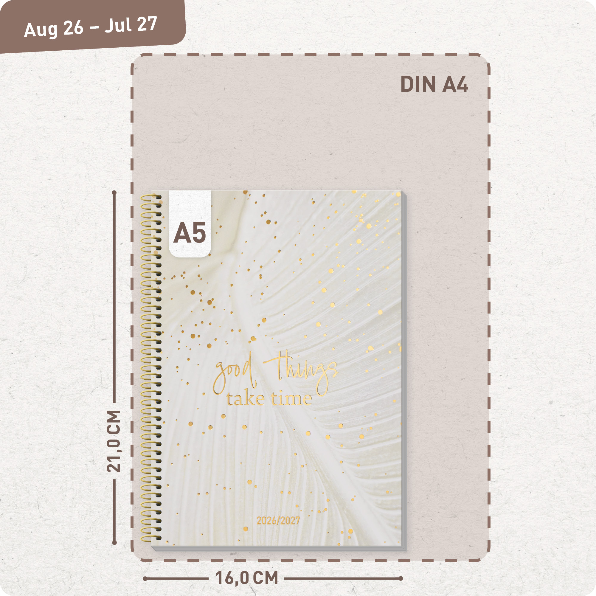 Artikelbild 3 des Artikels “College-Timer A5 2026/2027 [Sparkling Leaf] “