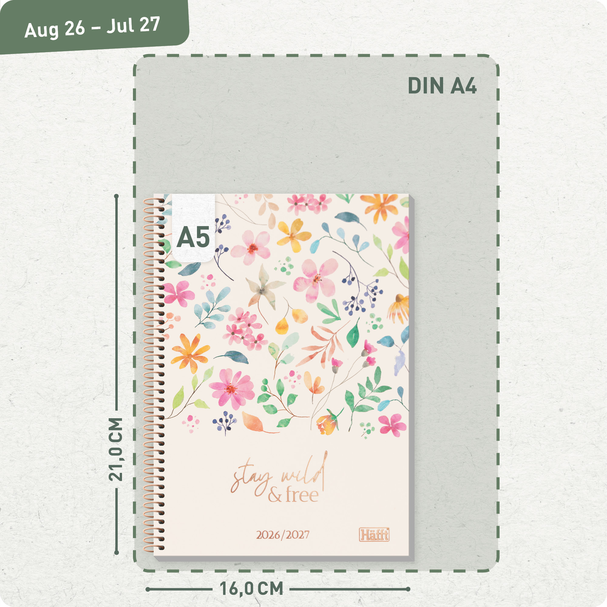 Artikelbild 3 des Artikels “College-Timer A5 2026/2027 [Wild Blossoms] “