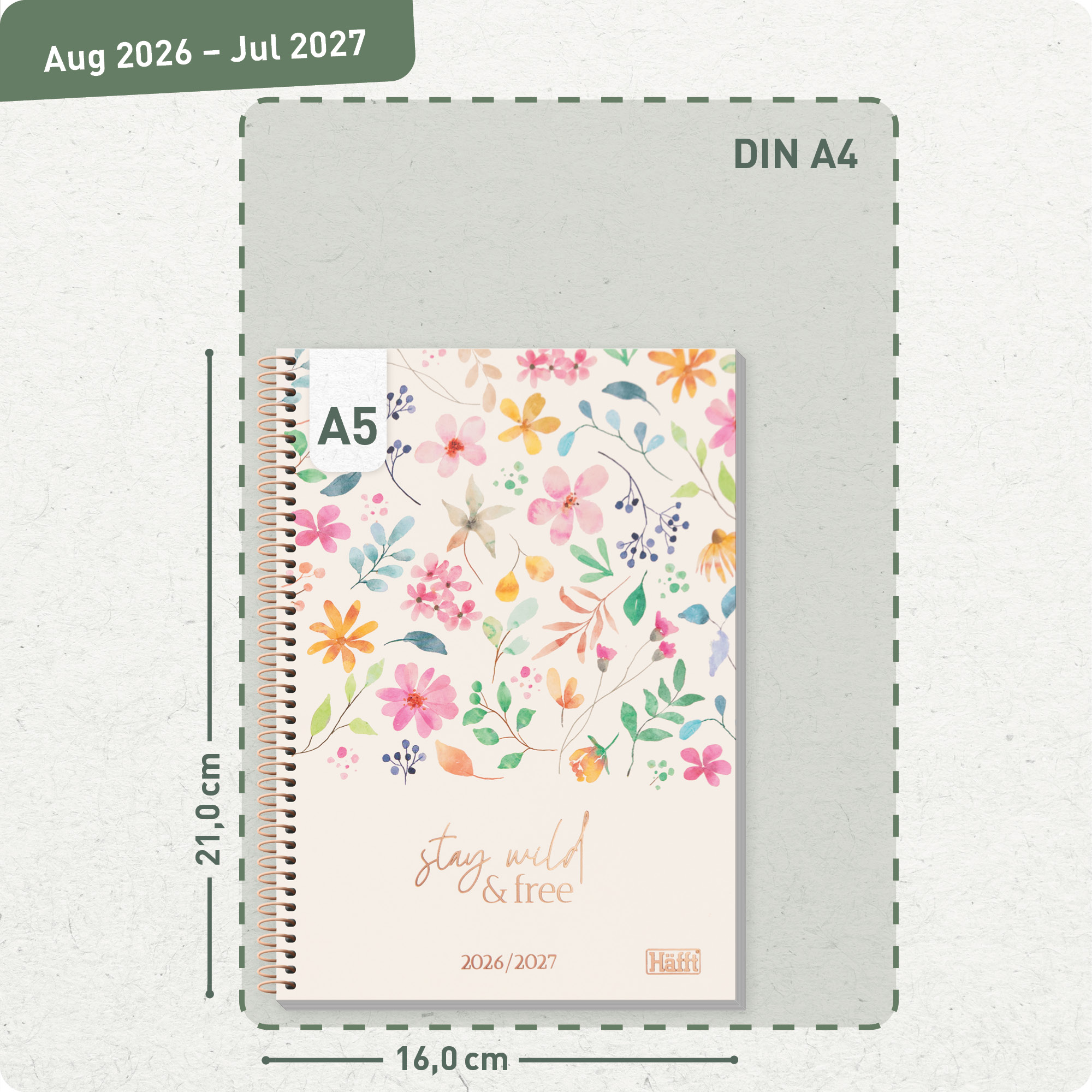 Artikelbild 3 des Artikels “College-Timer A5 2026/2027 [Wild Blossoms] “