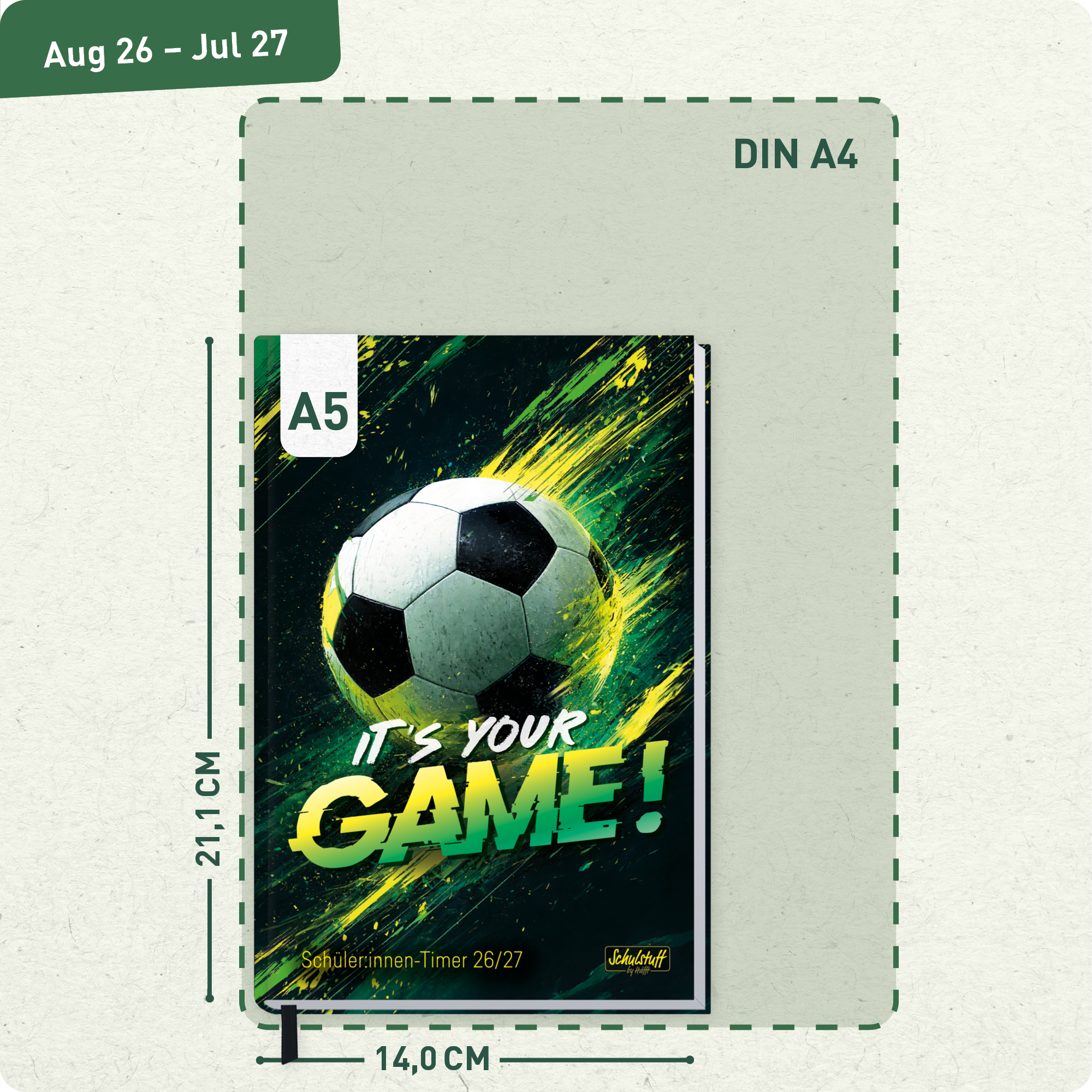 Artikelbild 3 des Artikels “Schulstuff Schüler:innen-Timer A5 2026/2027 [It’s your Game!] “