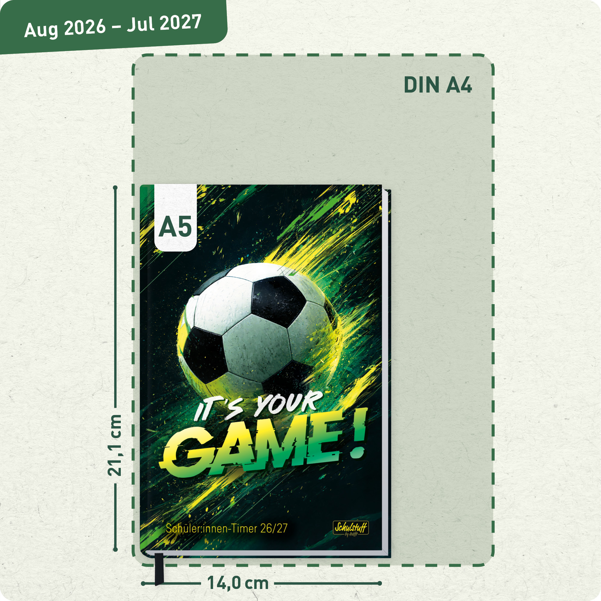 Artikelbild 3 des Artikels “Schulstuff Schüler:innen-Timer A5 2026/2027 [It’s your Game!] “