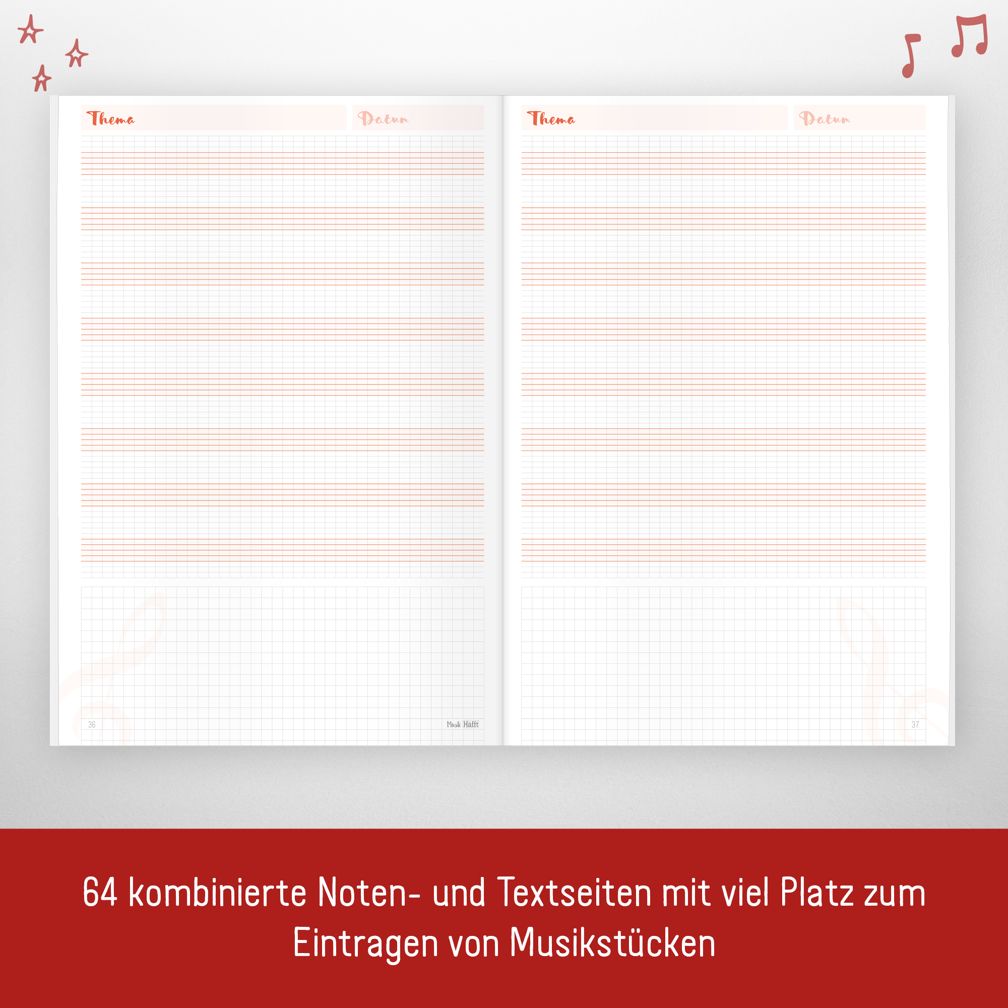 Artikelbild 3 des Artikels “Musik-Häfft Noten DIN A4 “