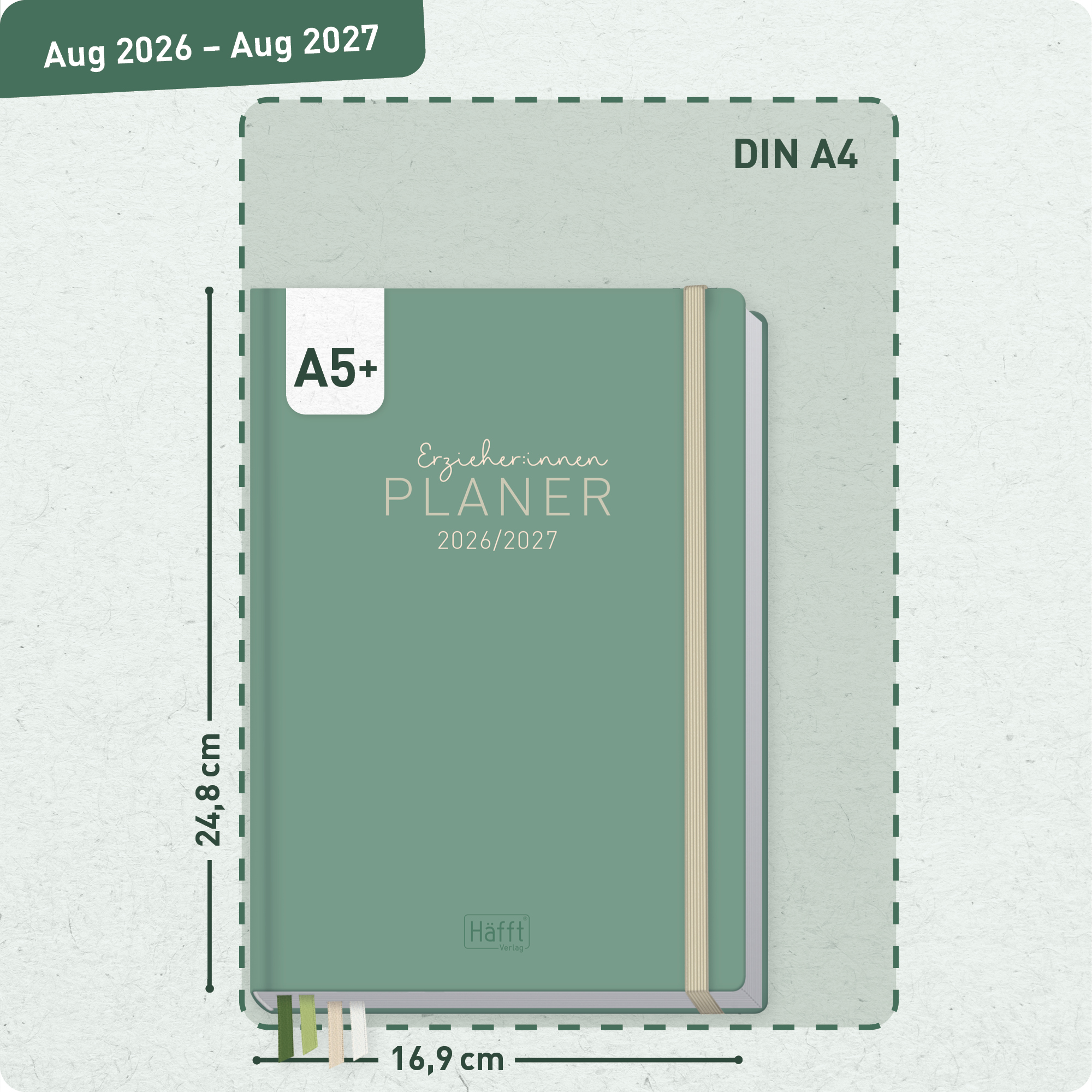 Artikelbild 3 des Artikels “Erzieher-Planer A5+ 2026/2027 [Green Times] “