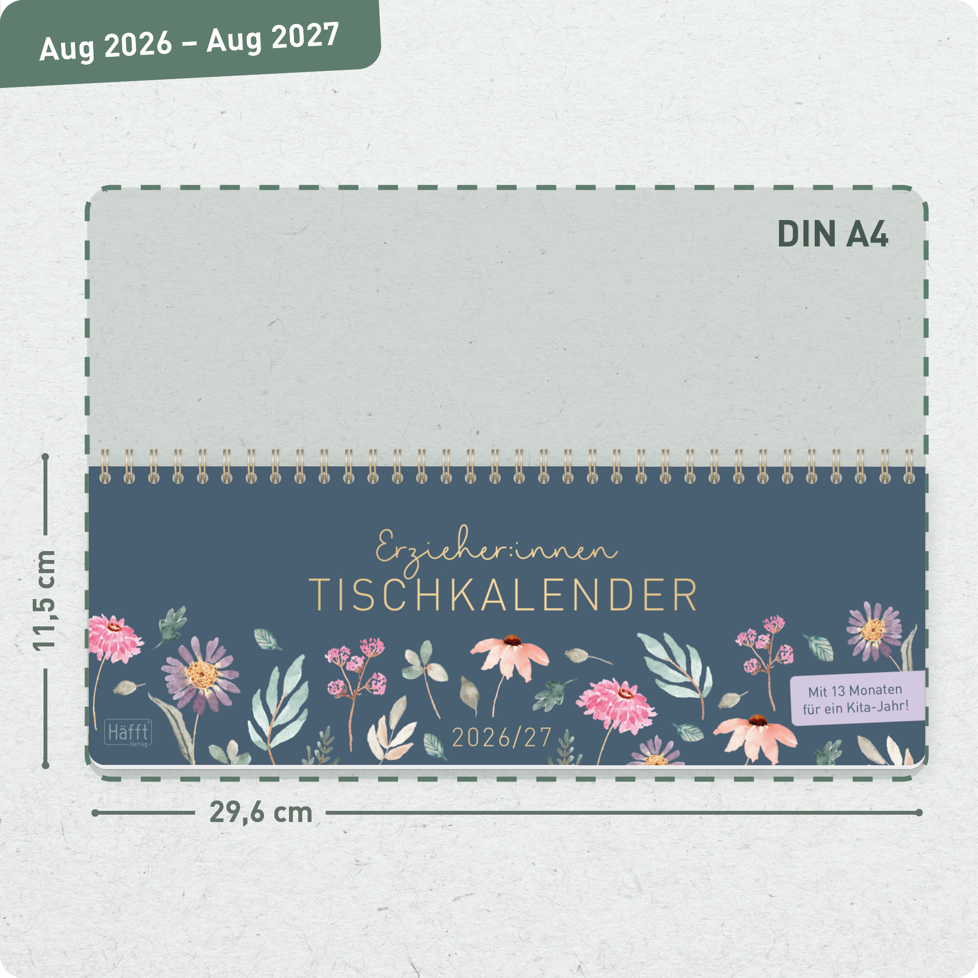 Artikelbild 3 des Artikels “Tischkalender Erzieher 2026/2027 [Flying Flowers] “