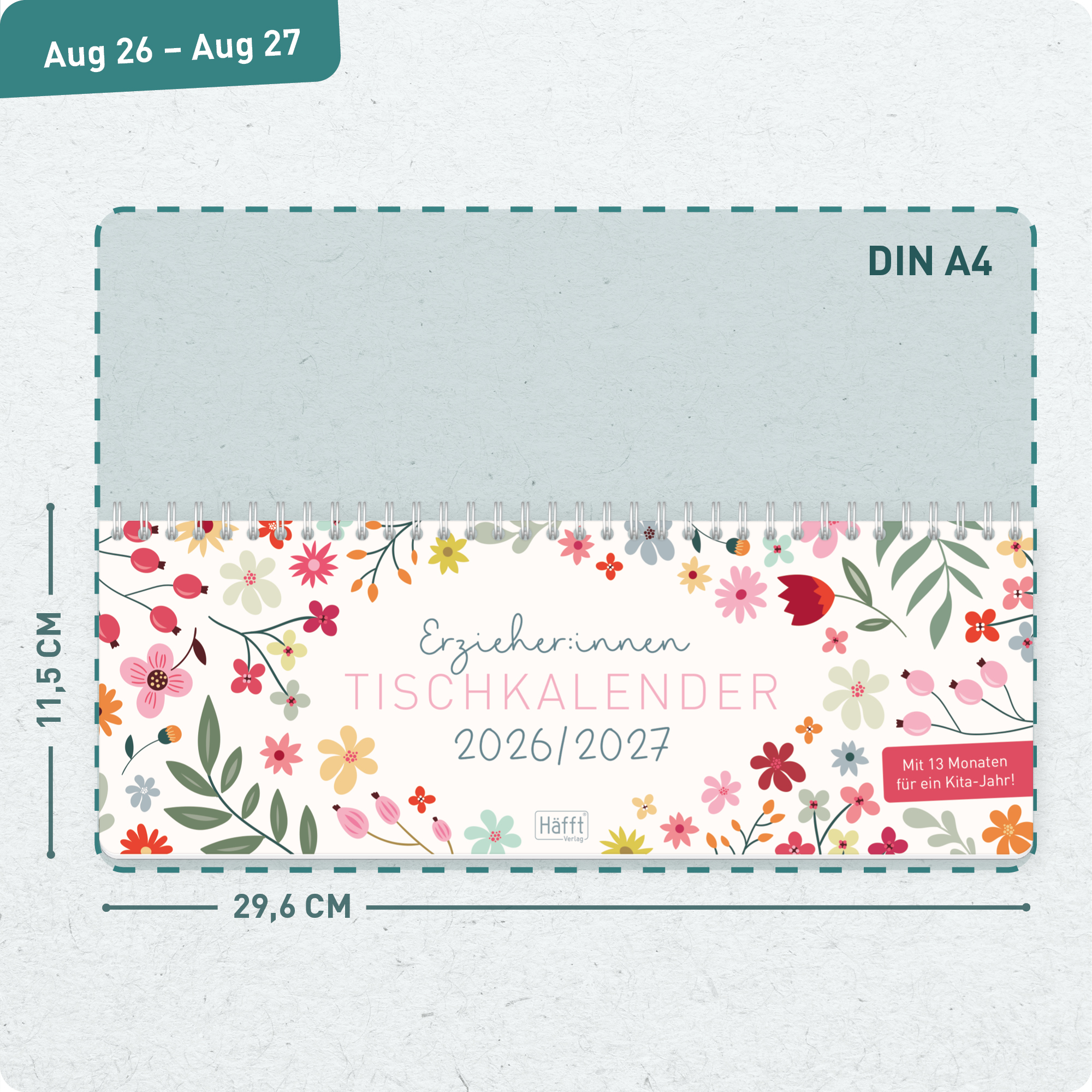 Artikelbild 3 des Artikels “Tischkalender Erzieher 26/27 [Wild Flower] “