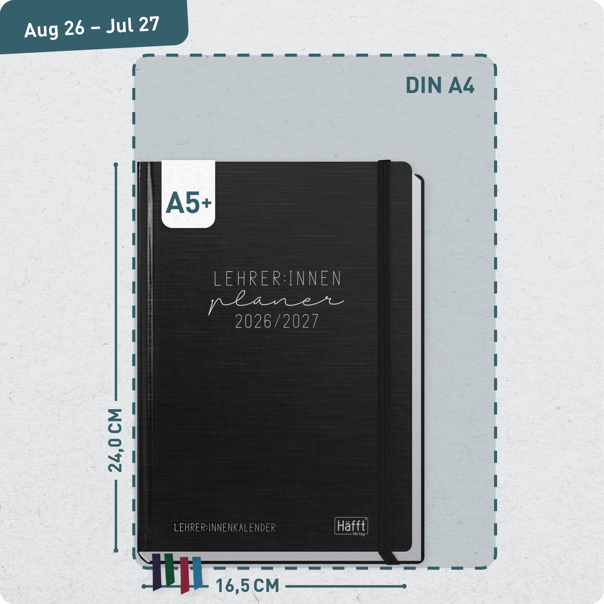 Artikelbild 3 des Artikels “Lehrer-Planer A5+ 26/27 [Black Edition] “