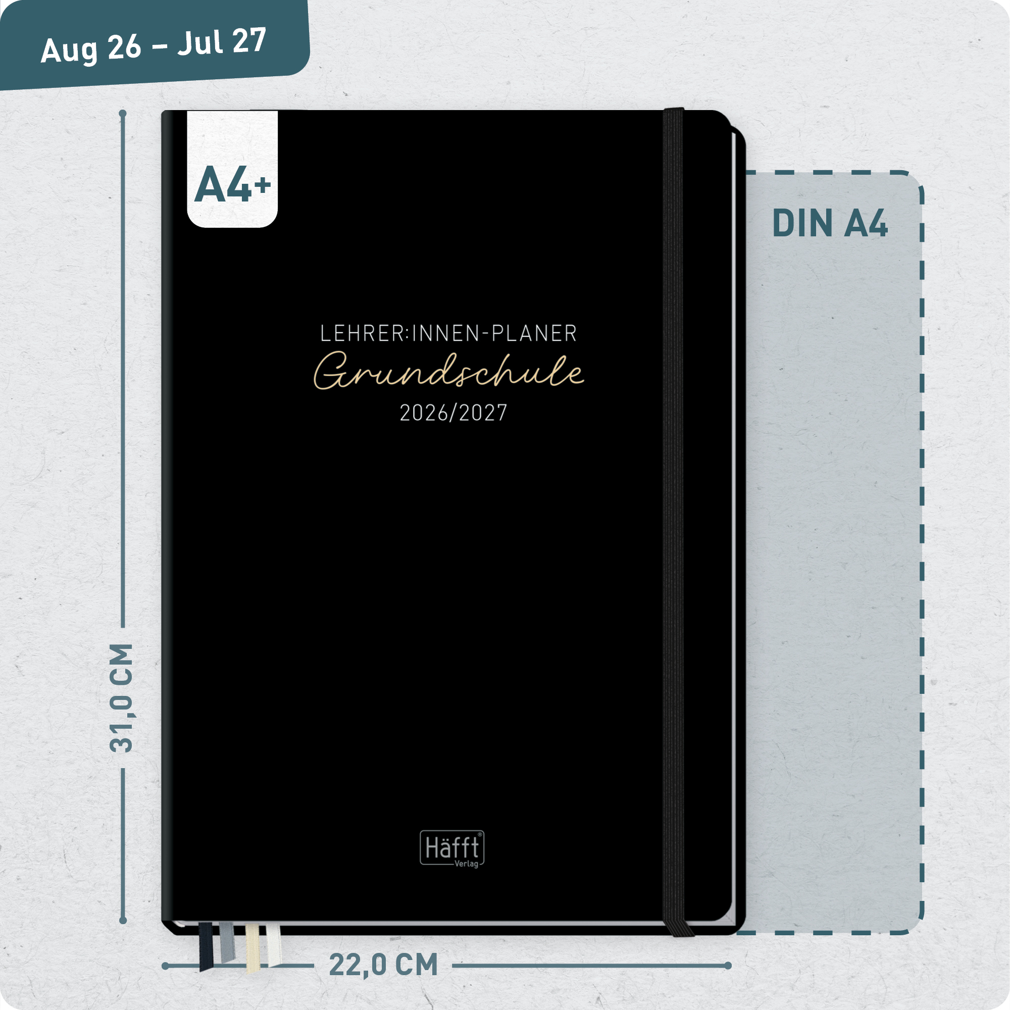 Artikelbild 3 des Artikels “Lehrer-Planer Grundschule A4+ 26/27 [Black Edition] “