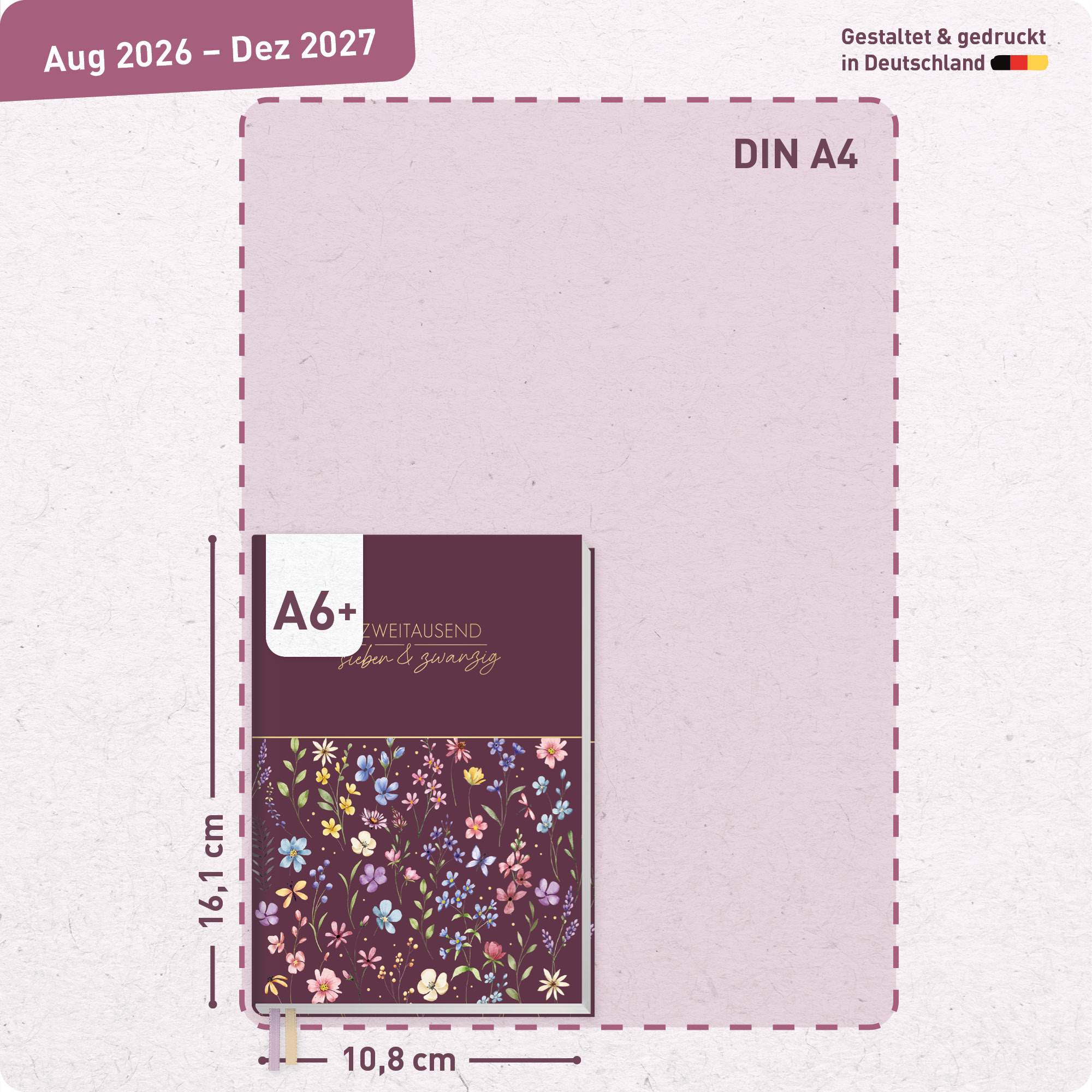 Artikelbild 3 des Artikels “Chäff-Timer Mini A6+ 2026/2027 [Blooming Day] “