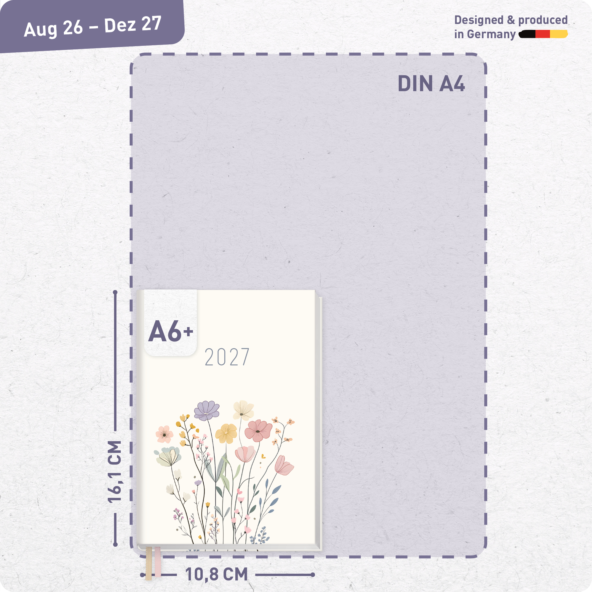 Artikelbild 3 des Artikels “Chäff-Timer Mini A6+ 2026/2027 [Flower Joy] “