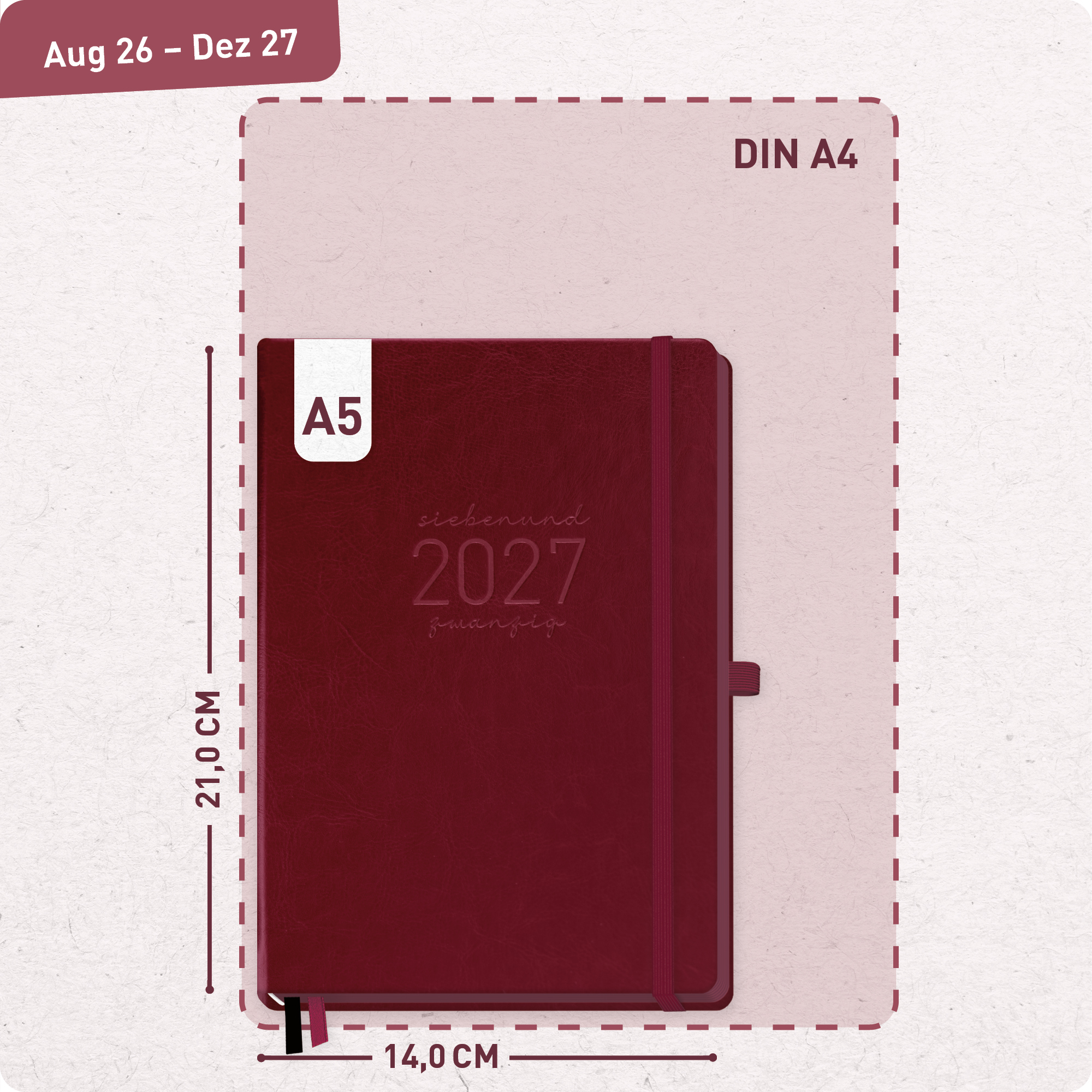 Artikelbild 3 des Artikels “Chäff-Timer Deluxe A5 2026/2027 [Berry] “