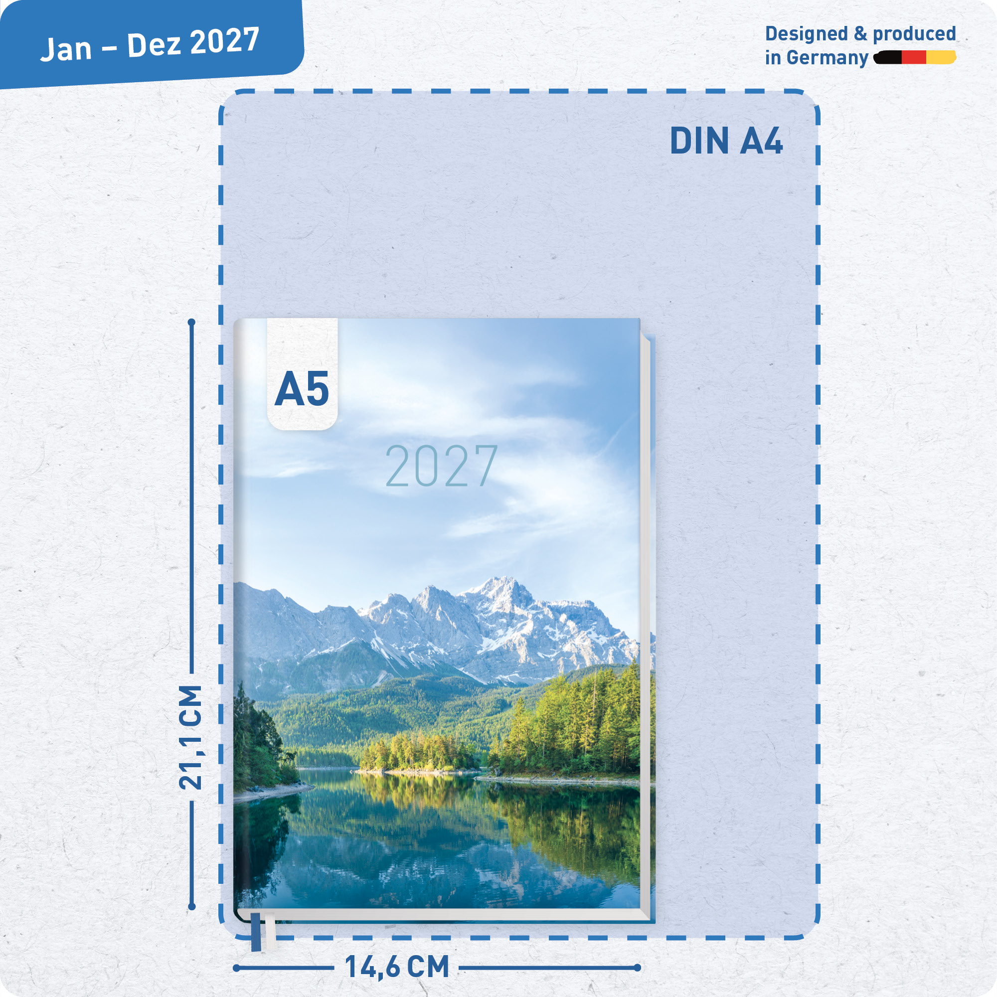 Artikelbild 3 des Artikels “Chäff-Timer Classic A5 2027 [Wanderlust] “