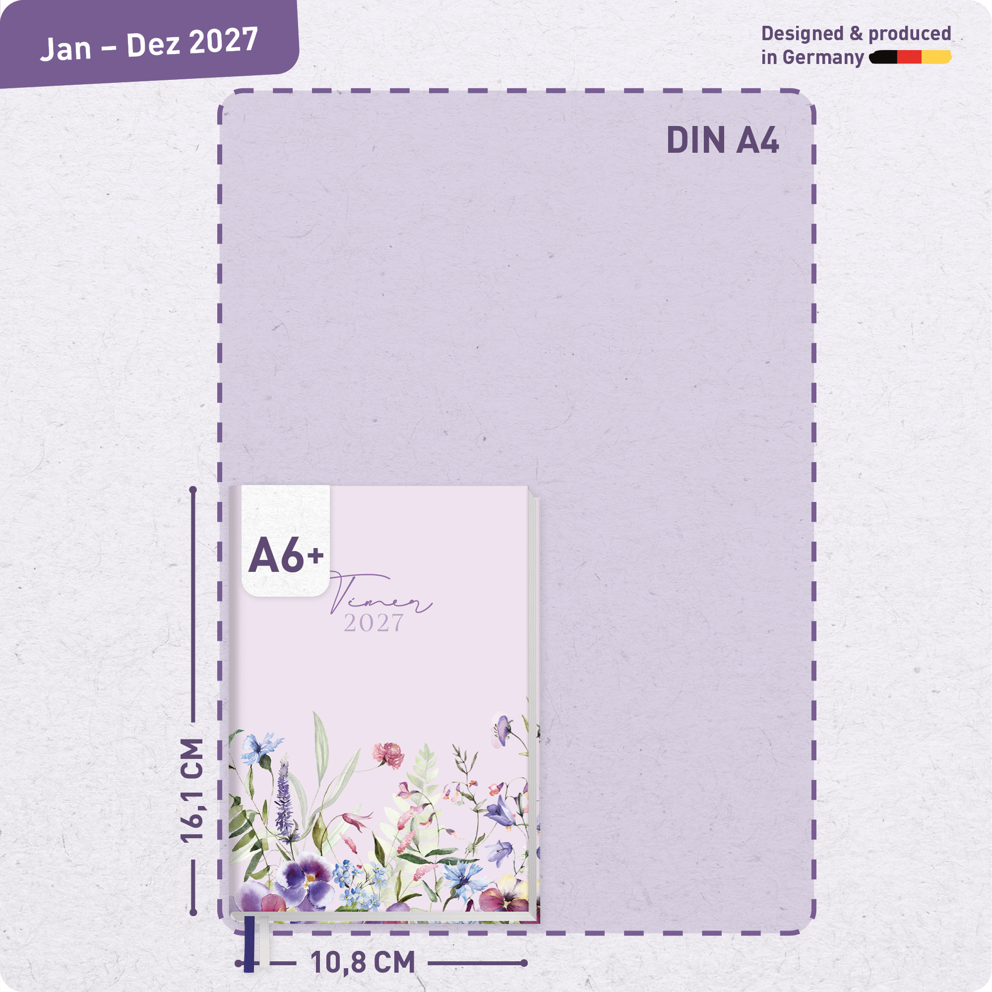 Artikelbild 3 des Artikels “Chäff-Timer Mini 2027 A6+ [Blütentraum] “