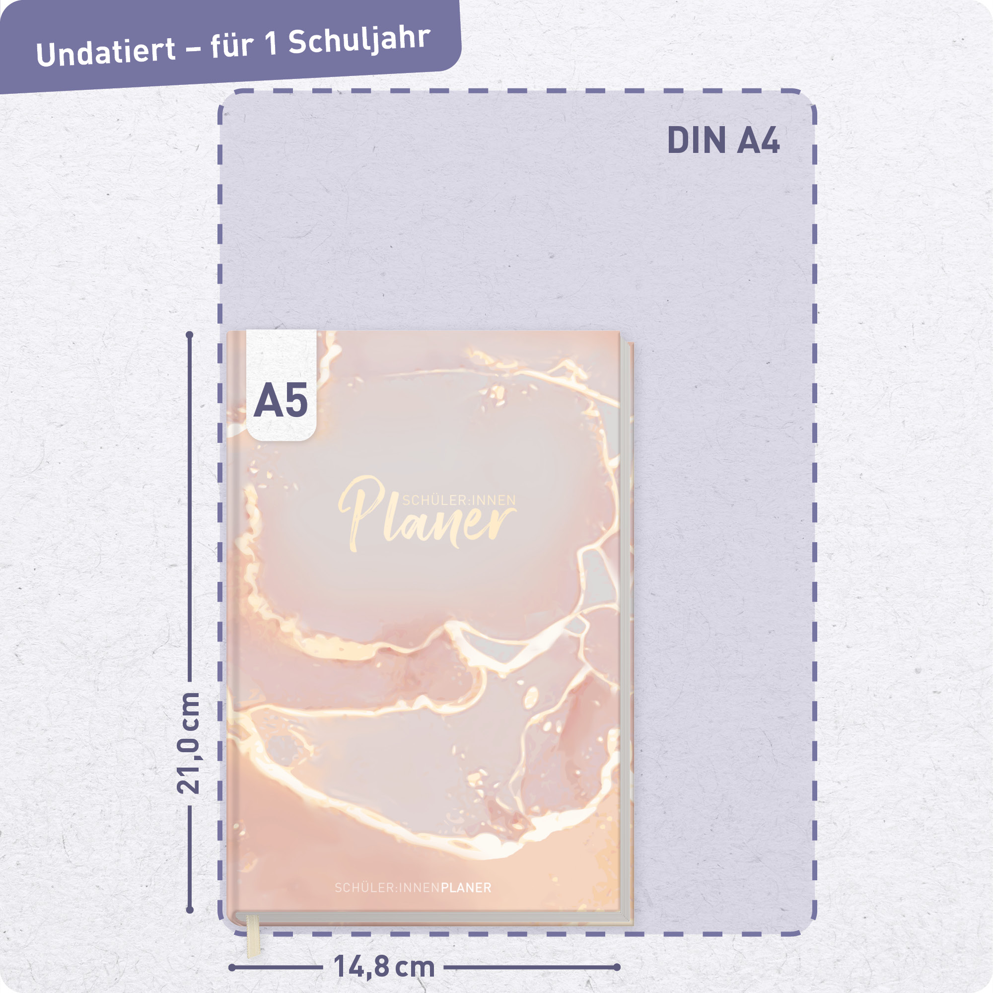 Artikelbild 3 des Artikels “Schulstuff Schülerplaner A5 [Shine & Sparkle] “