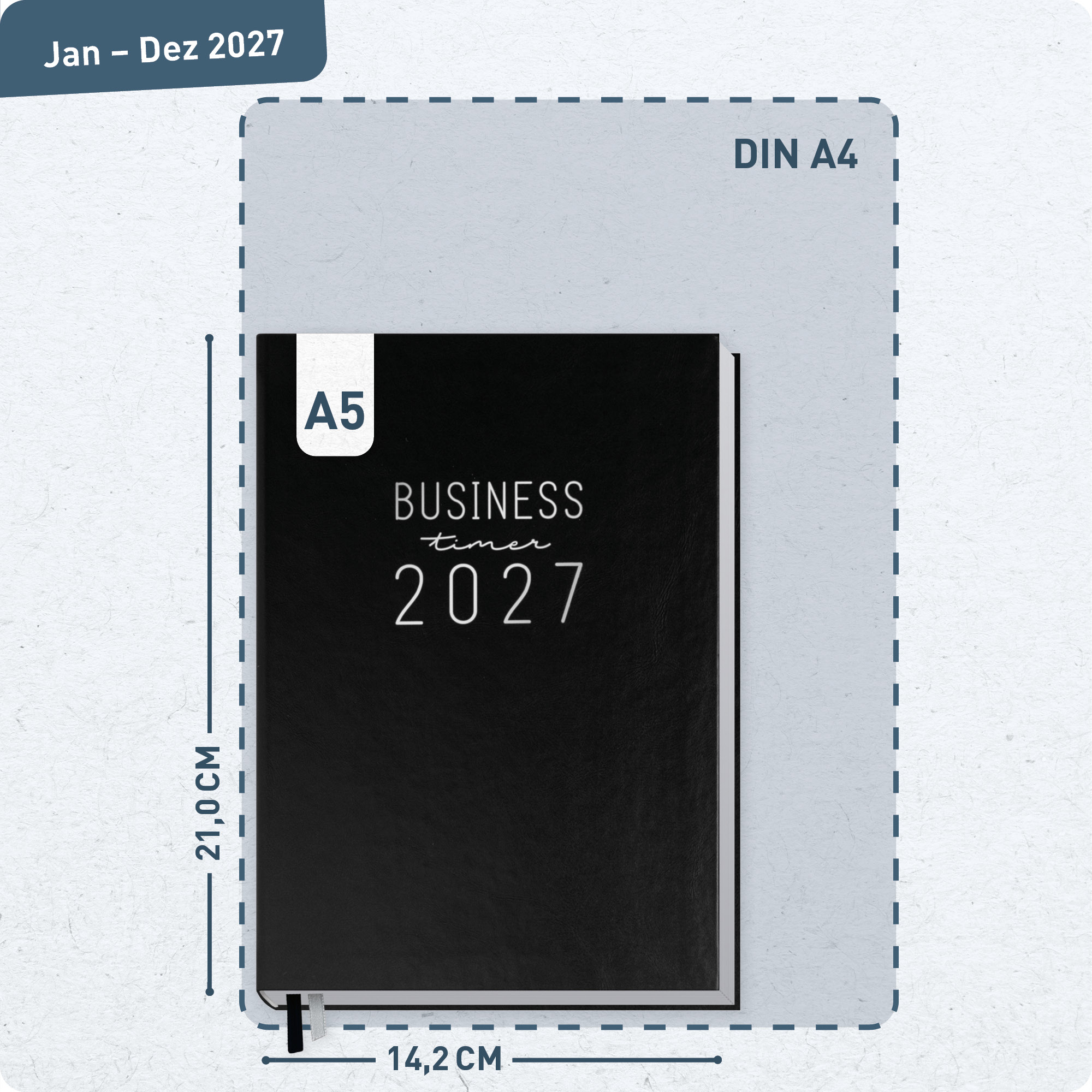 Artikelbild 3 des Artikels “Business-Timer A5 2027 [Schwarz] “