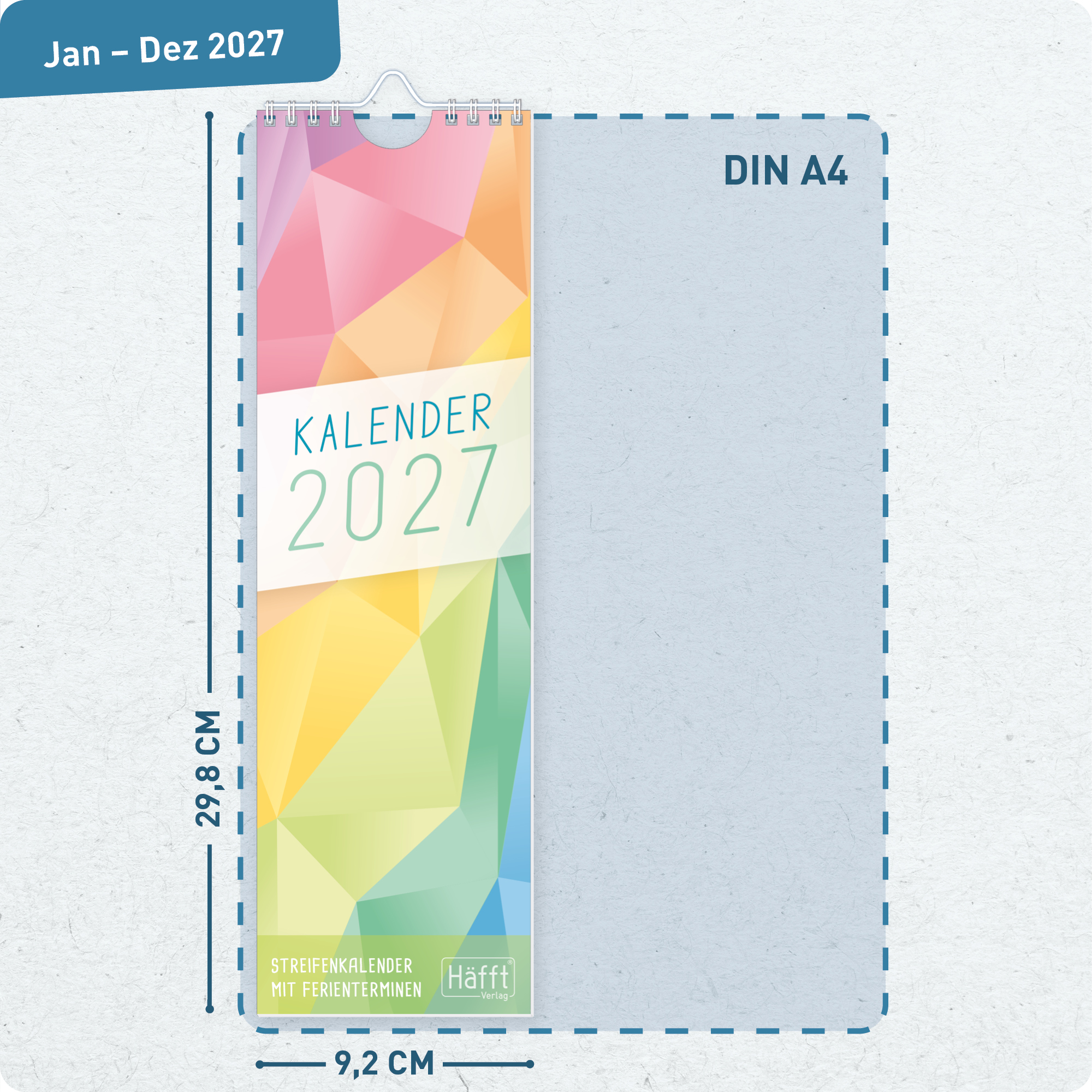 Artikelbild 3 des Artikels “Streifenkalender kompakt 2027 [Rainbow] “