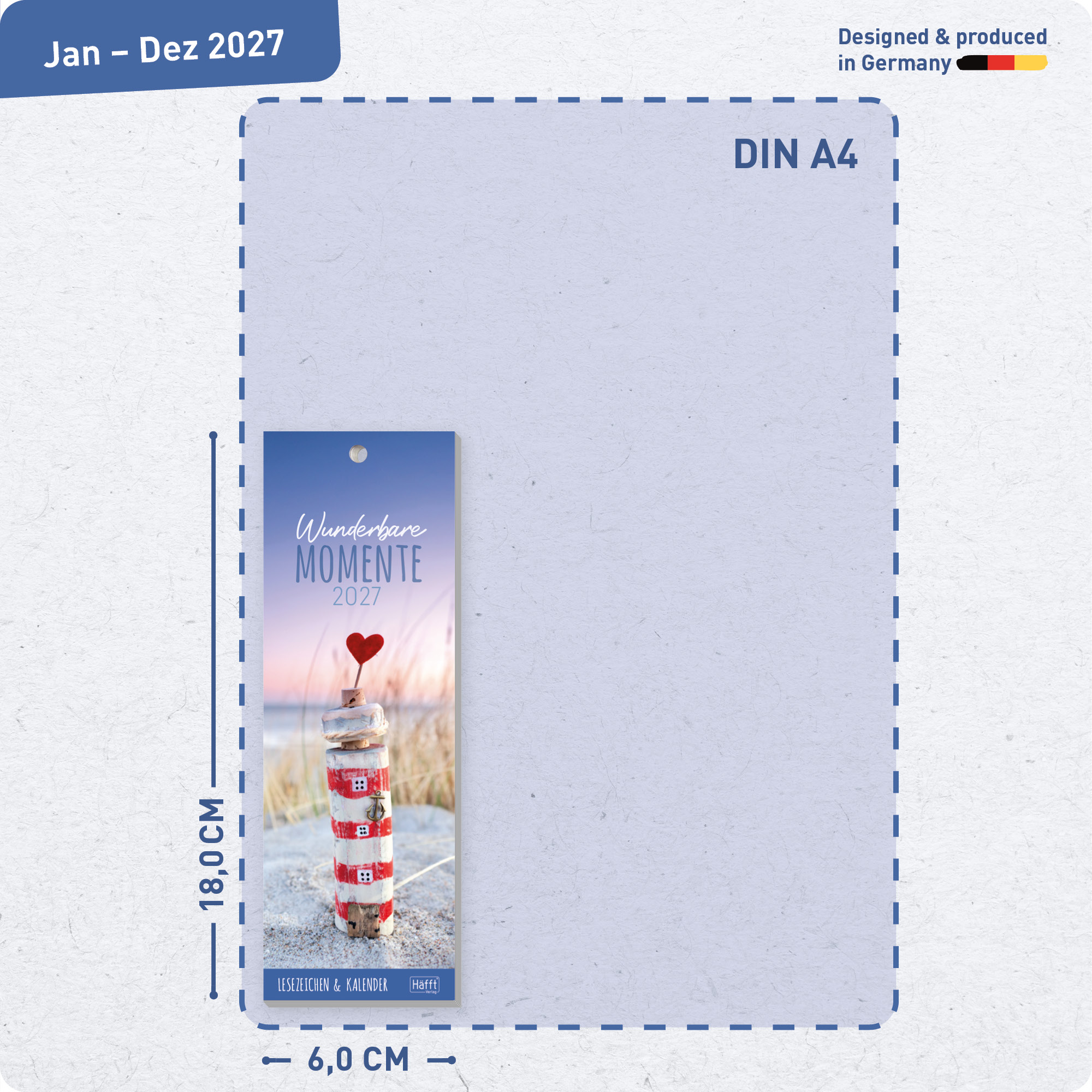 Artikelbild 3 des Artikels “Lesezeichenkalender 2027 [Wunderbare Momente] “