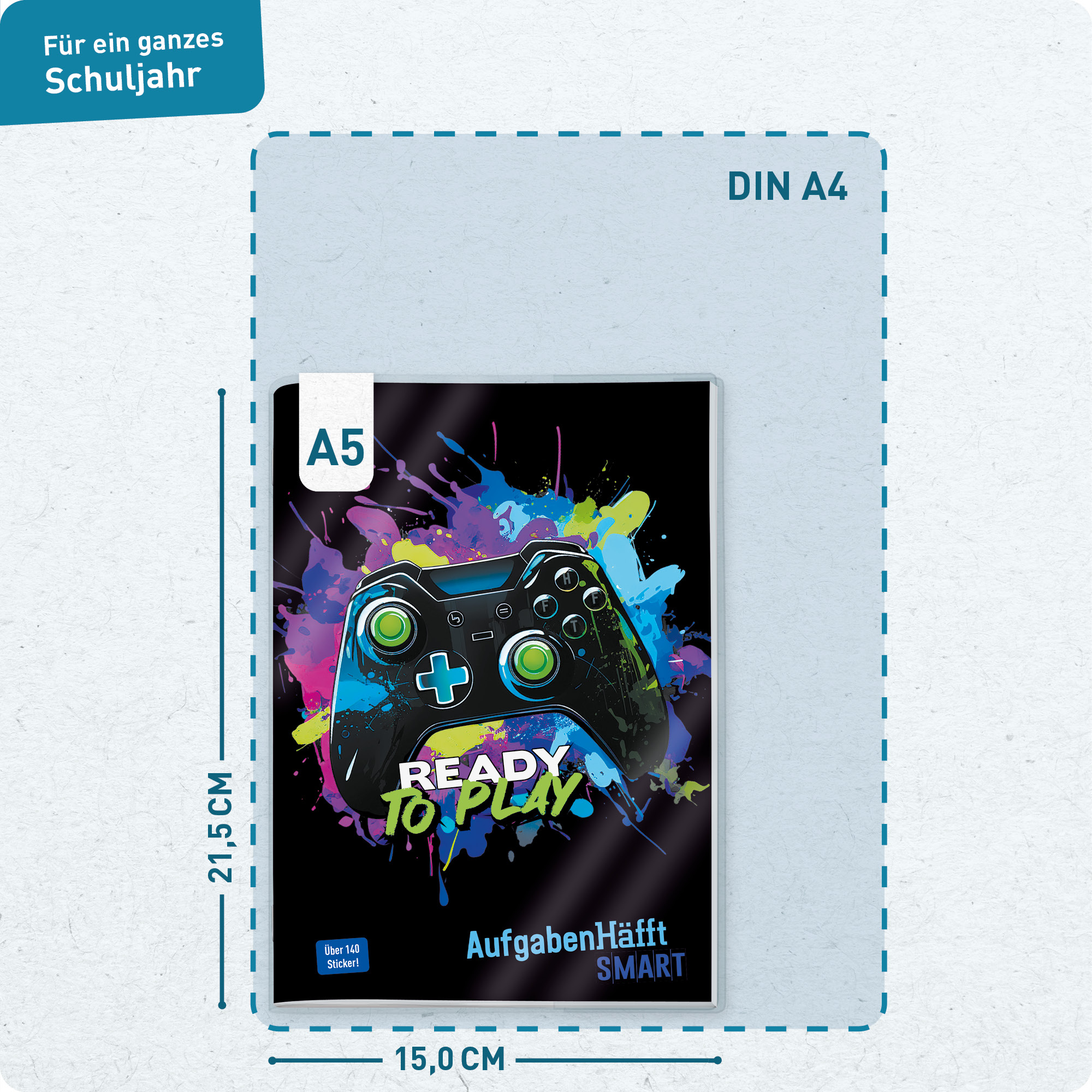 Artikelbild 3 des Artikels “Häfft Smart -  Das Aufgabenheft mit Umschlag [Ready to Play] “
