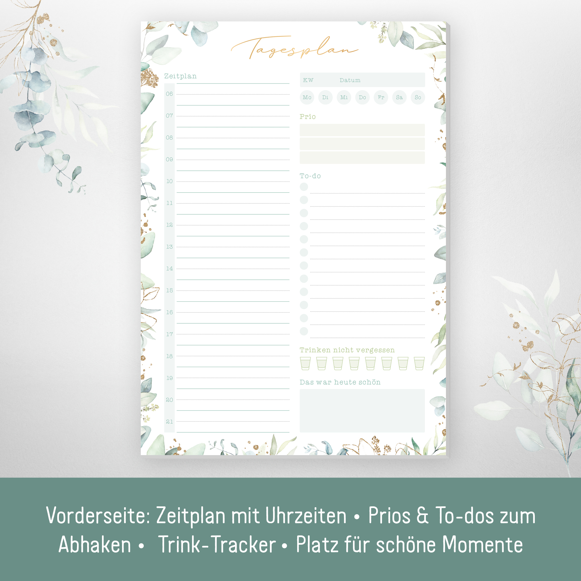 Artikelbild 3 des Artikels “Tagesplaner A5 [Blattgold] “