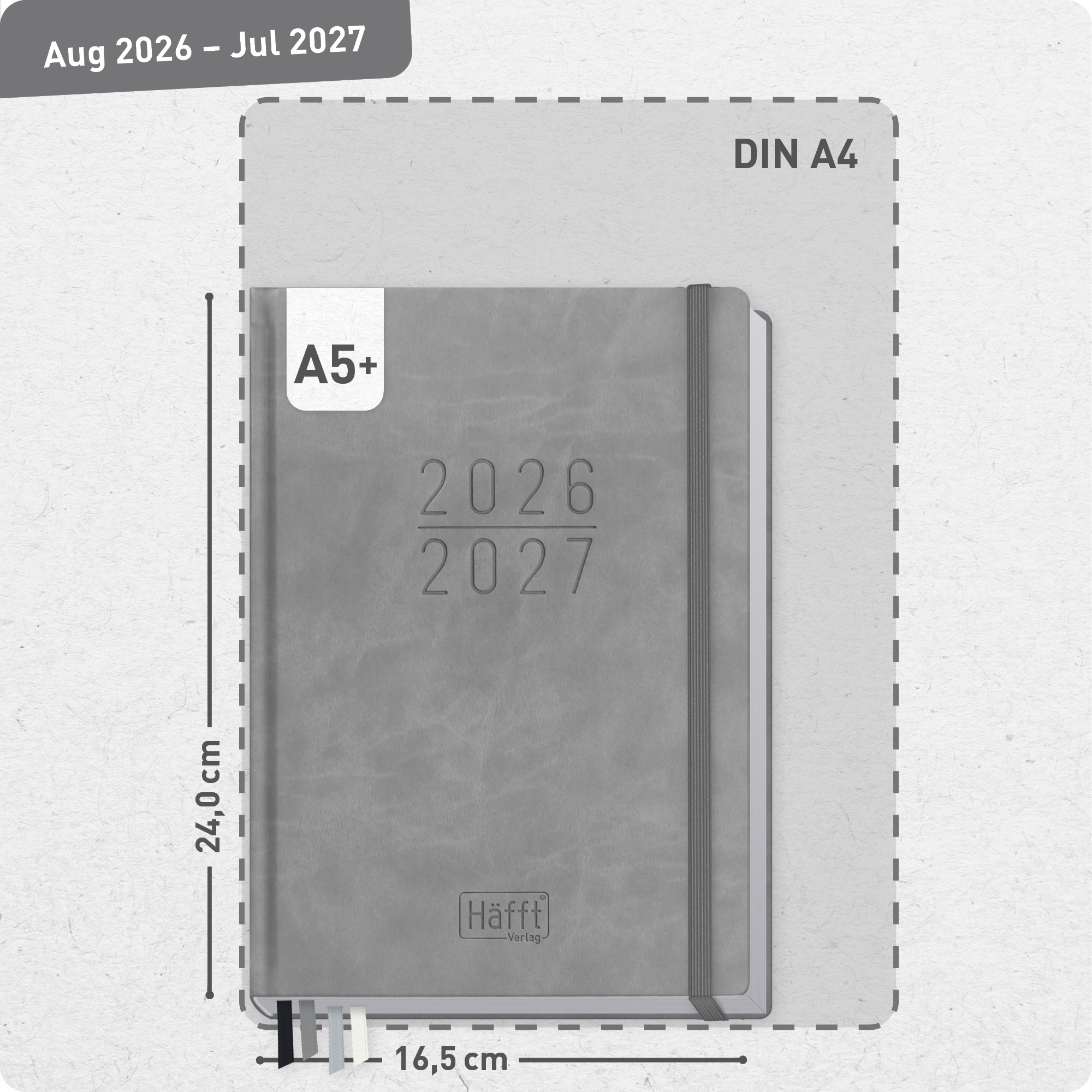 Artikelbild 3 des Artikels “Lehrer-Planer 2026/2027 A5+ [Grey Edition] “