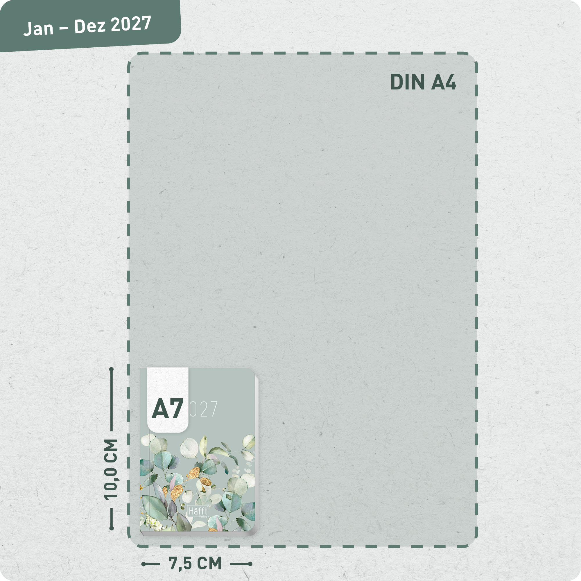 Artikelbild 3 des Artikels “Mini-Timer A7 2027 [Minty Leaves] “