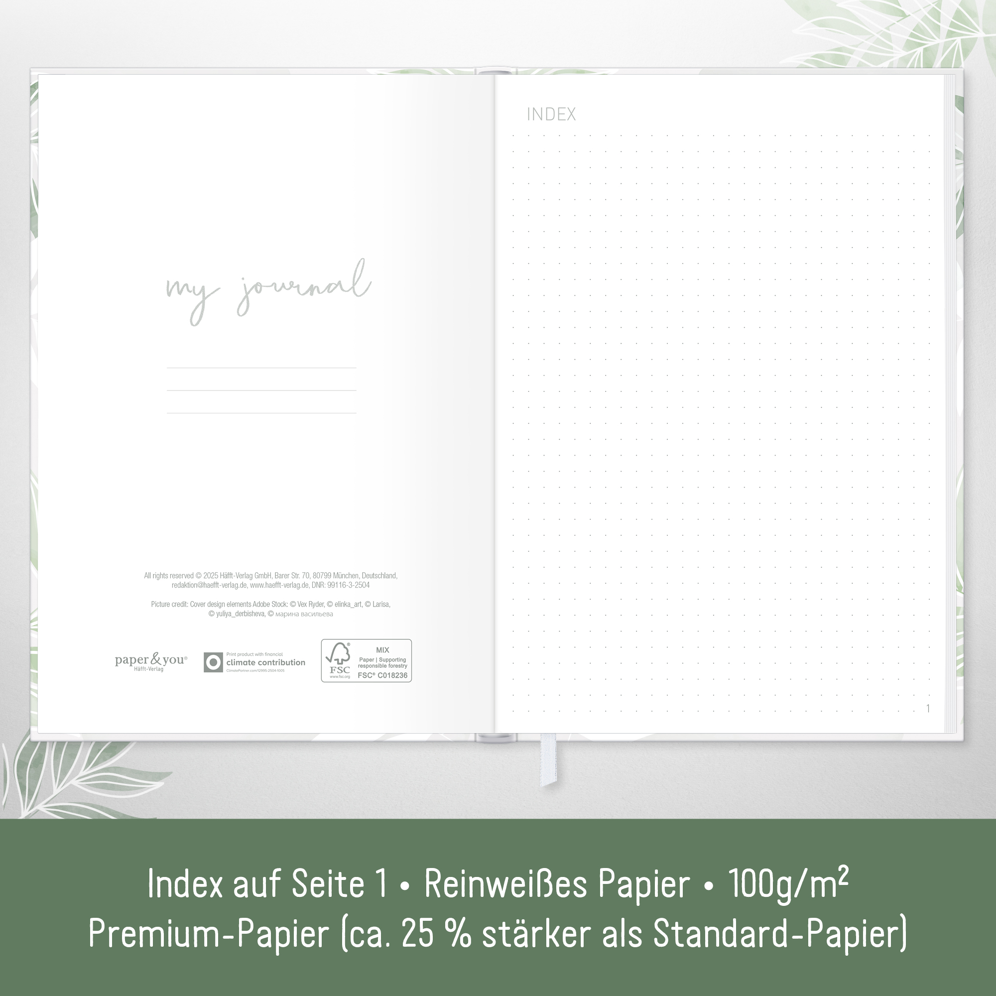Artikelbild 3 des Artikels “Journal dotted A5 [Pure Leaves] “