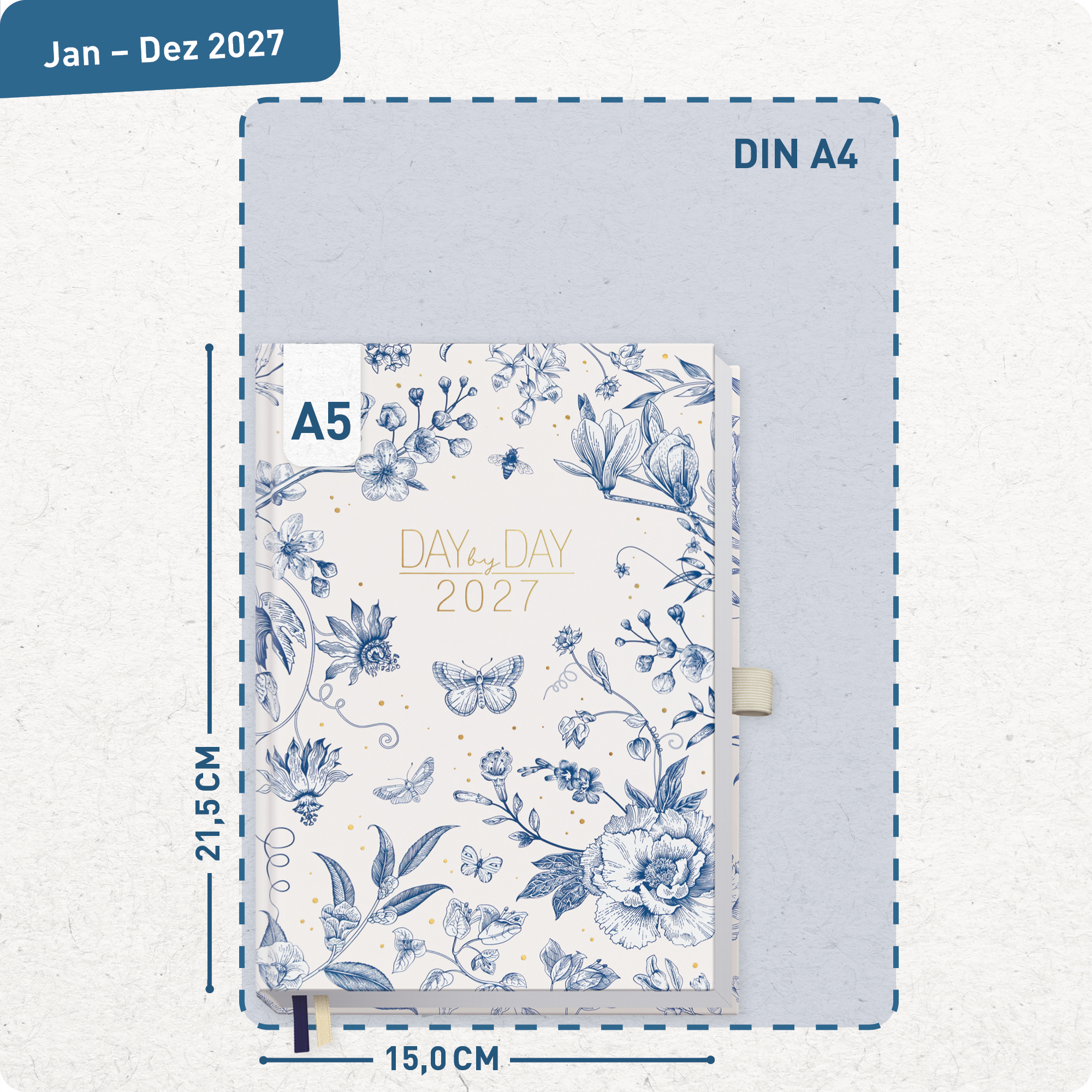 Artikelbild 3 des Artikels “Organizer Day by Day A5 2027 [Fine Style] “
