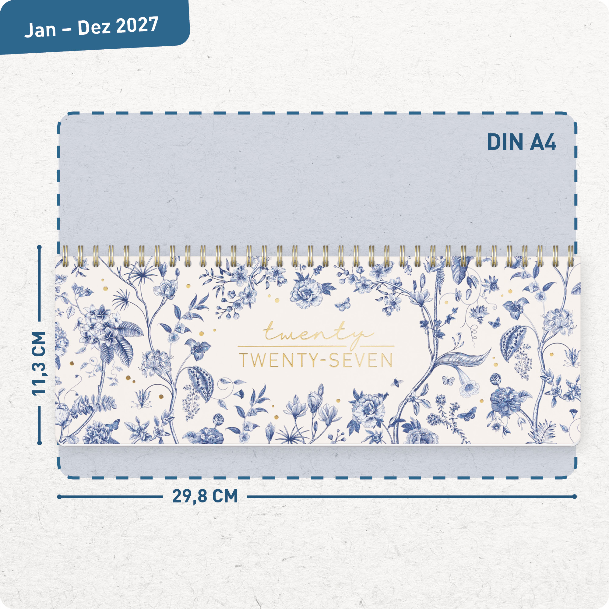 Artikelbild 3 des Artikels “Internationaler Wochen-Tischkalender quer 2027 [Fine Style] “