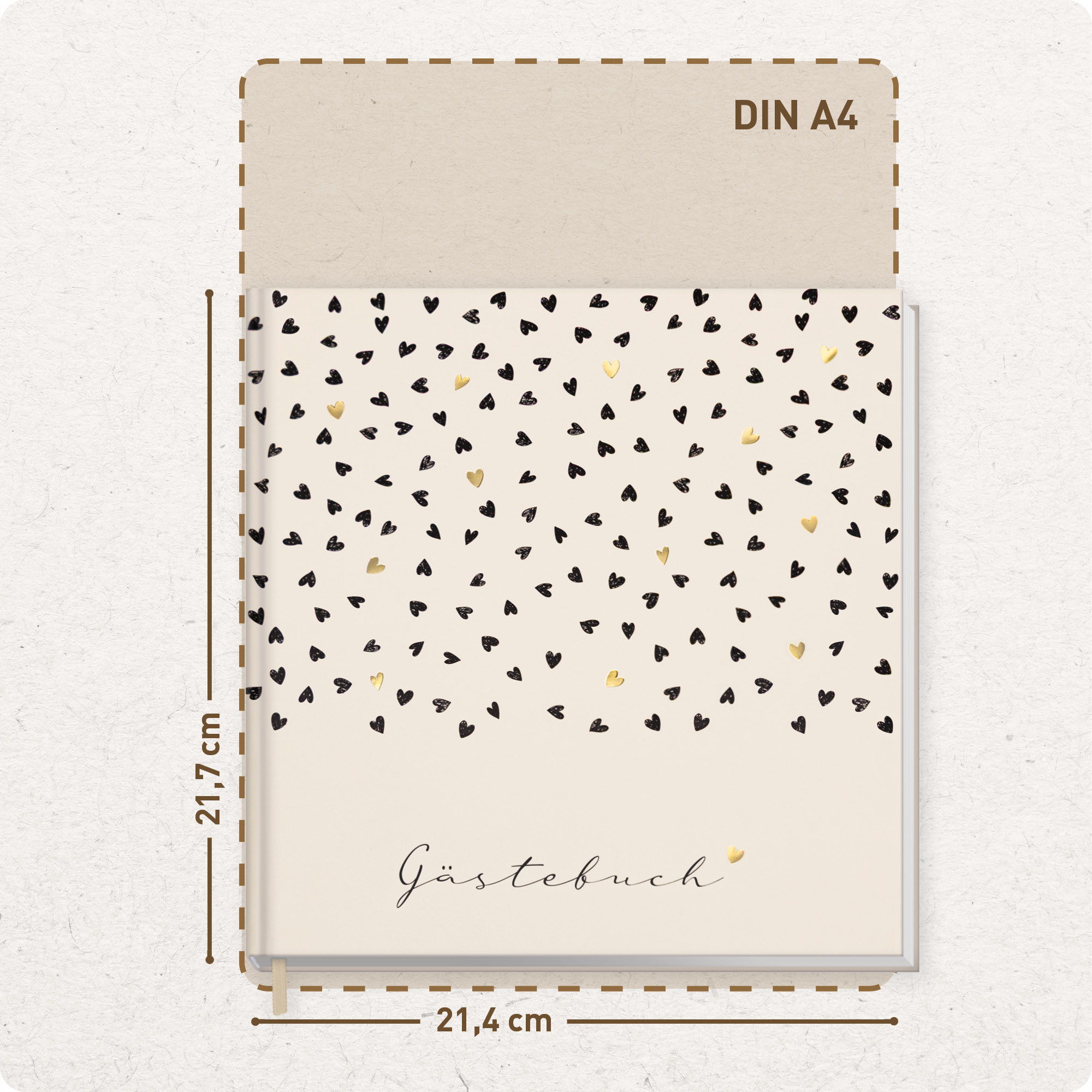 Artikelbild 3 des Artikels “p&y Gästebuch [Golden Hearts] “