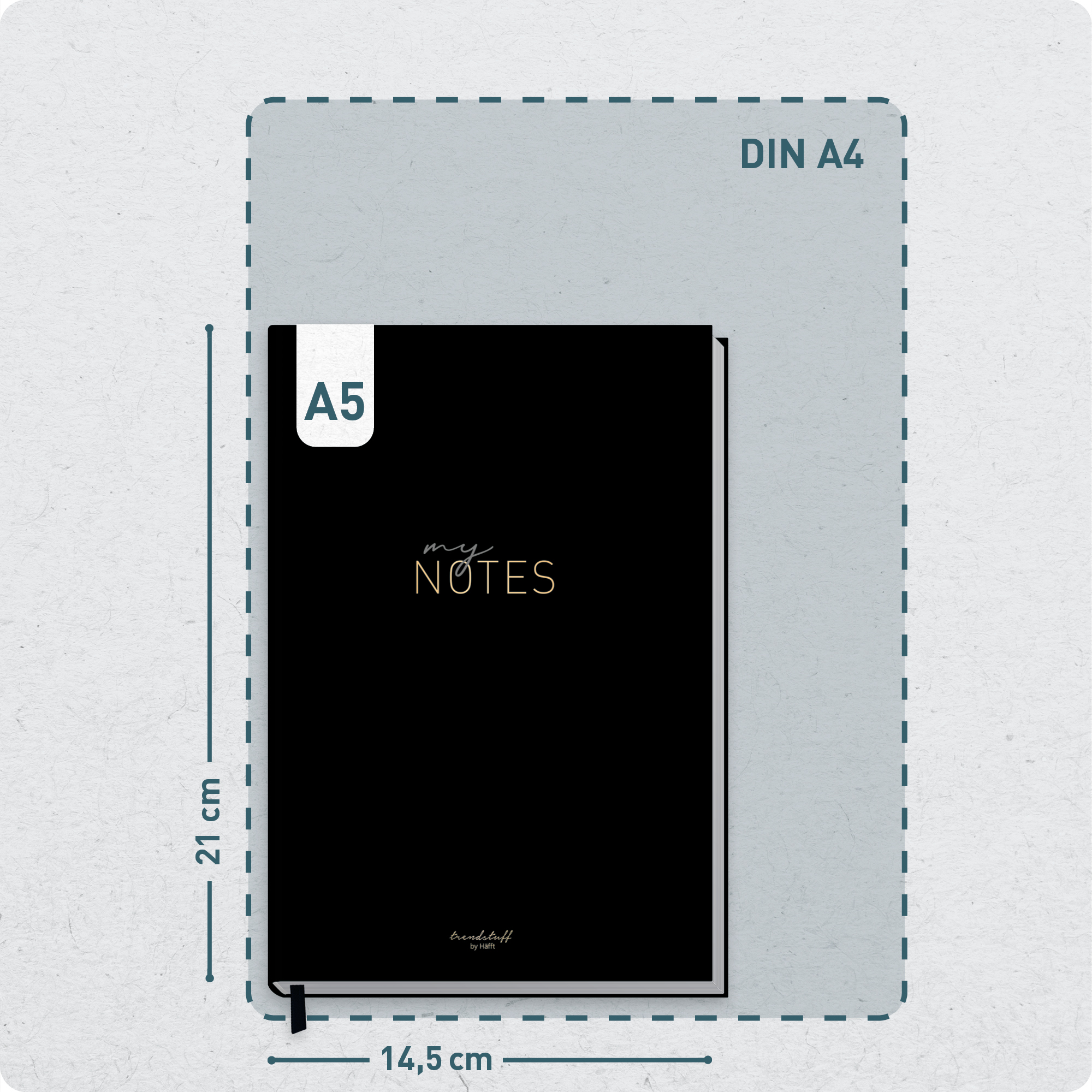 Artikelbild 3 des Artikels “Trendstuff Notizbuch A5 liniert 