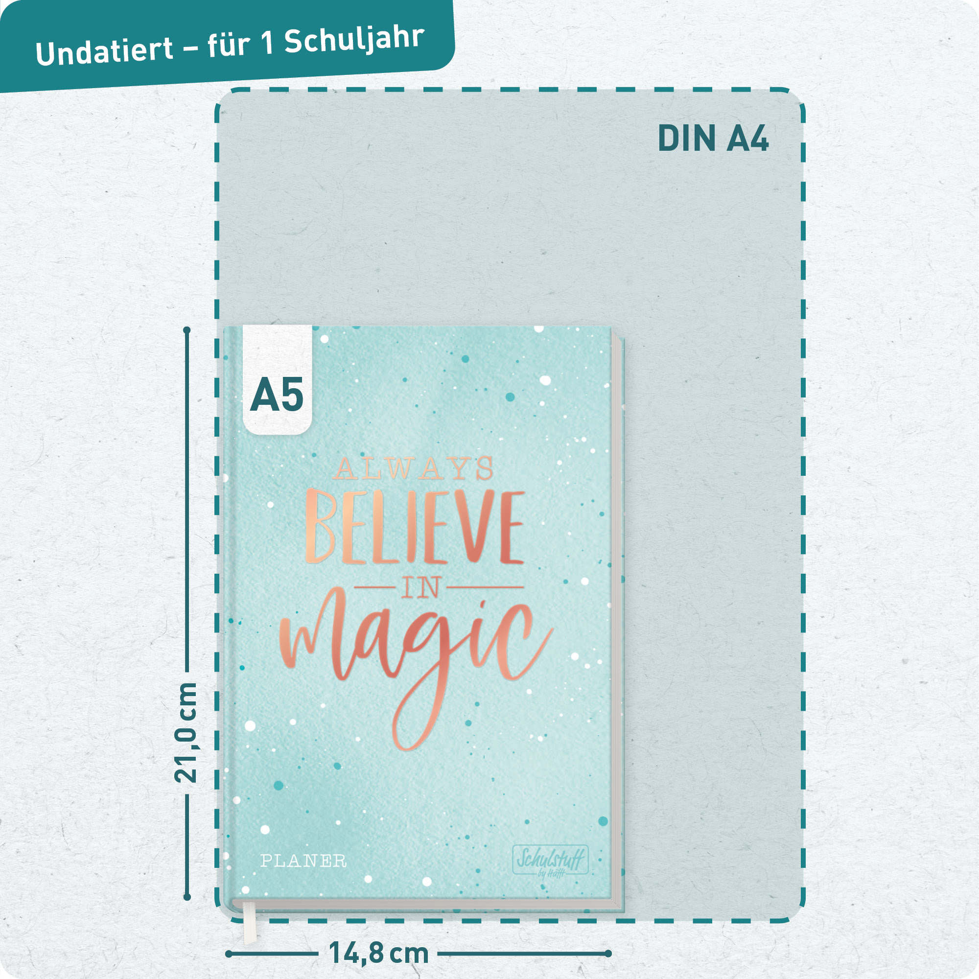 Artikelbild 3 des Artikels “Schulstuff Schülerplaner A5 [Believe in Magic] “