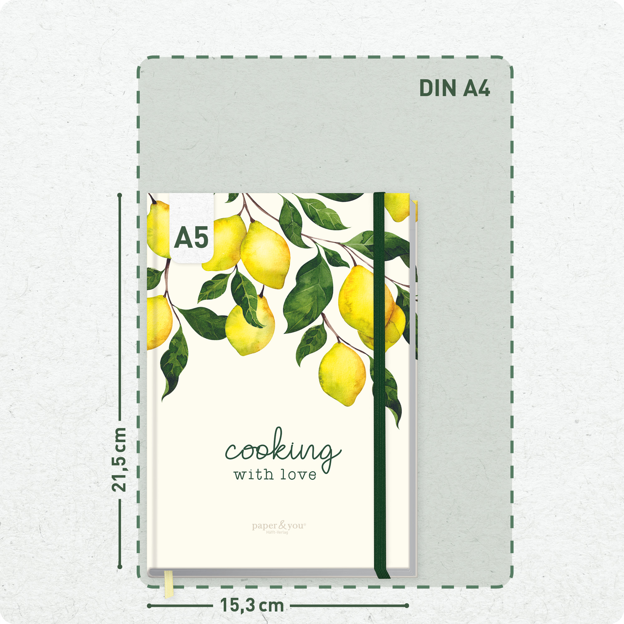 Artikelbild 3 des Artikels “paper&you Journal dotted A5 [Cooking with Love] “