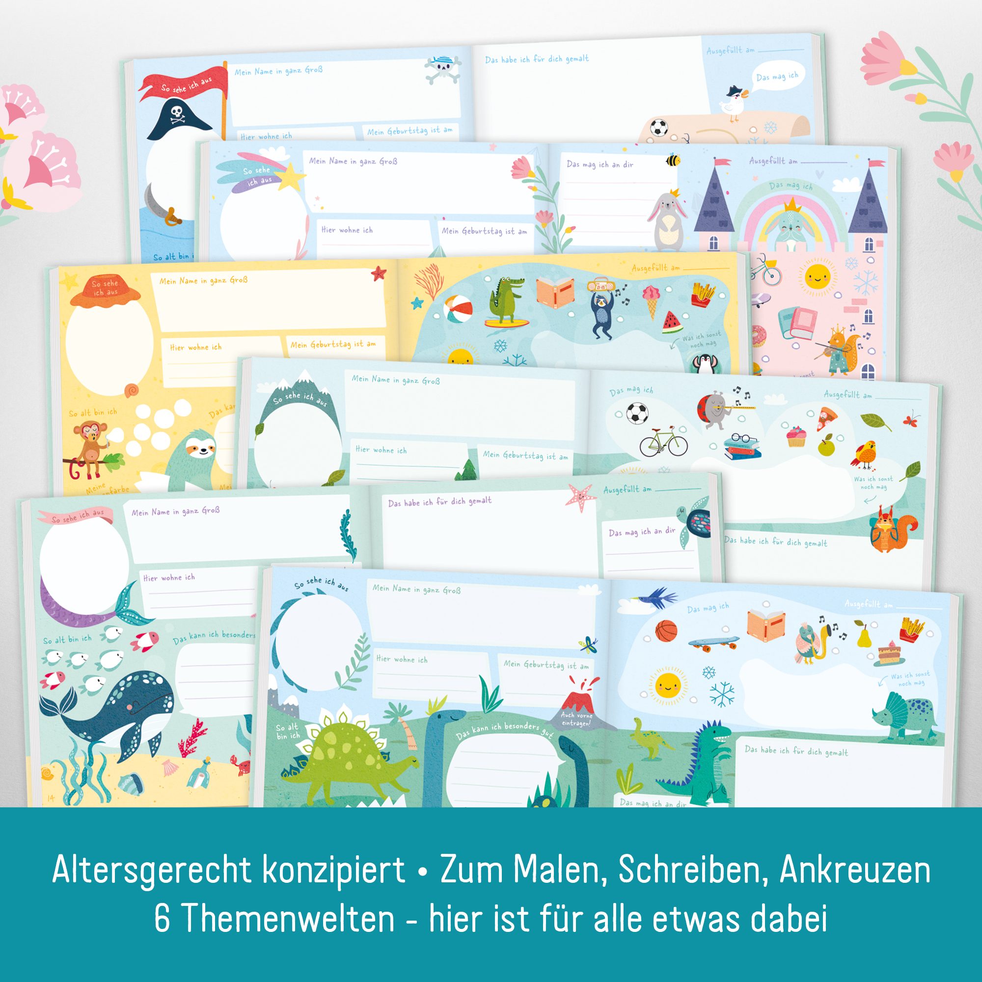 Artikelbild 3 des Artikels “Freundebuch Kindergarten [Meerjungfrau] “