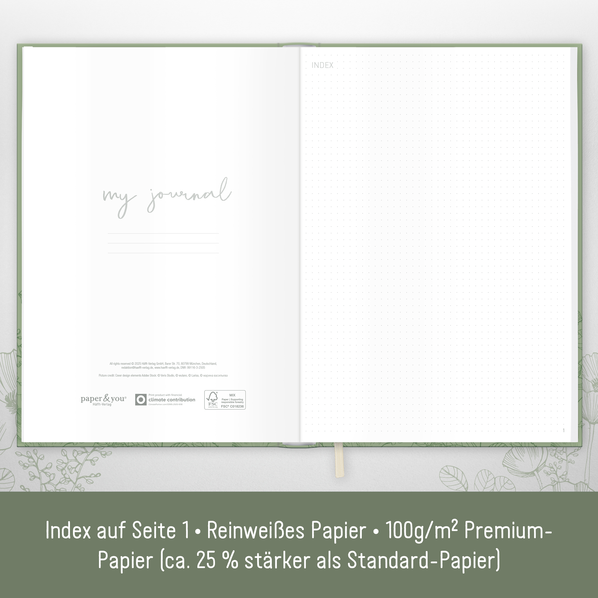 Artikelbild 3 des Artikels “p&y Journal A4+  [Green Poppy] “